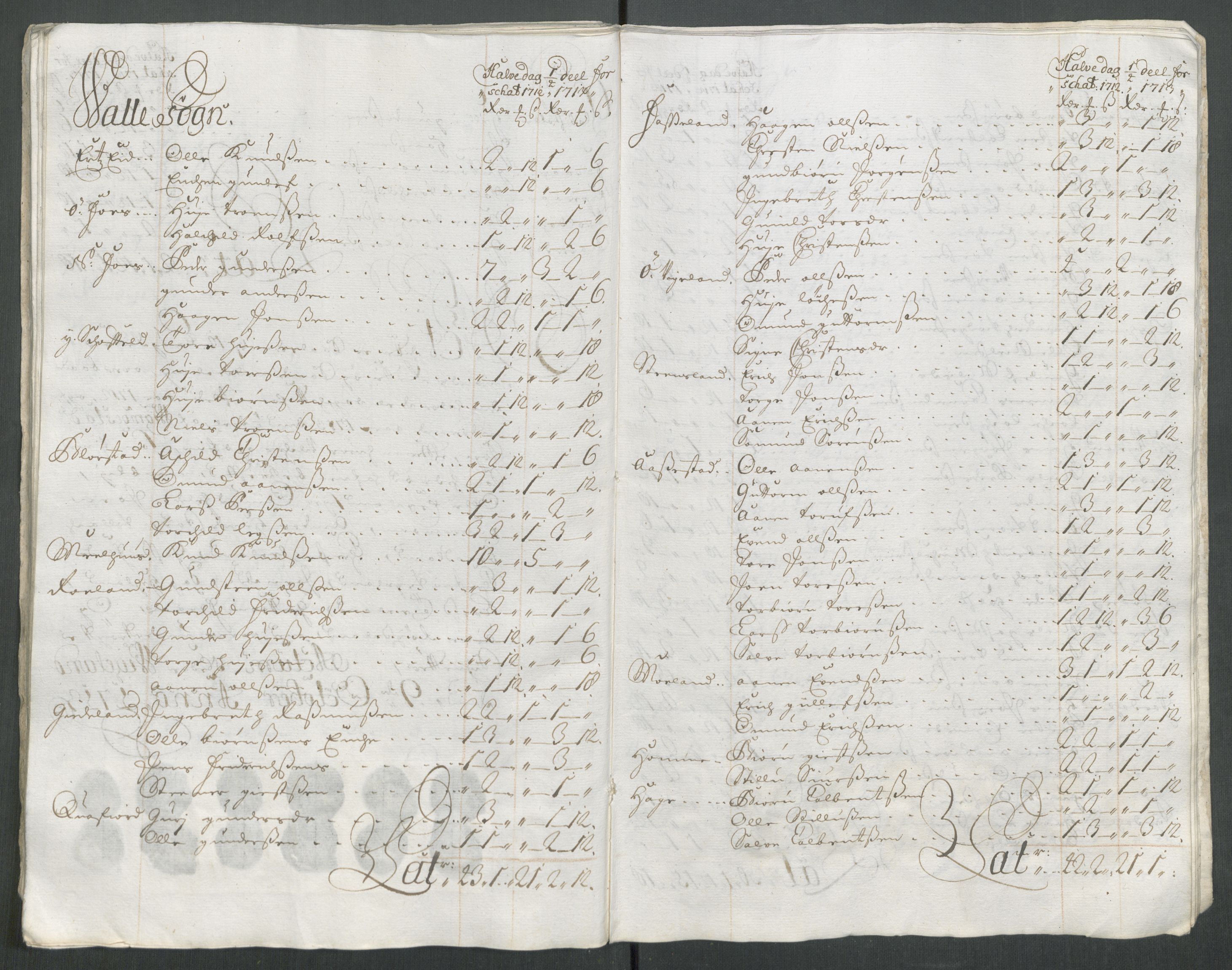 Rentekammeret inntil 1814, Reviderte regnskaper, Fogderegnskap, AV/RA-EA-4092/R43/L2556: Fogderegnskap Lista og Mandal, 1713, p. 239