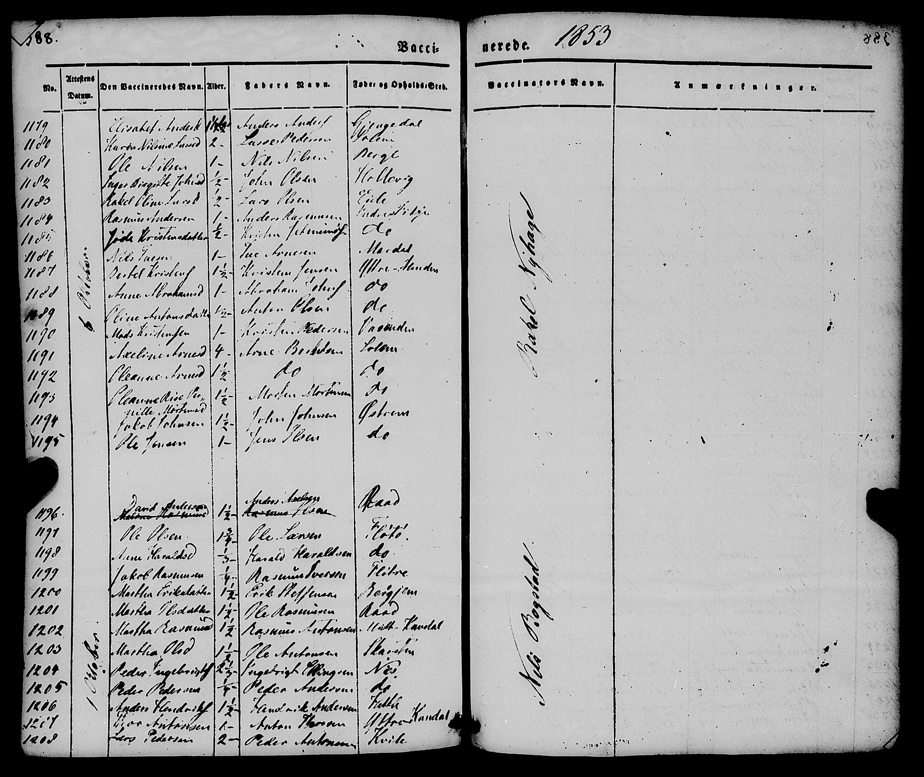 Gloppen sokneprestembete, AV/SAB-A-80101/H/Haa/Haaa/L0008: Parish register (official) no. A 8, 1837-1855, p. 388