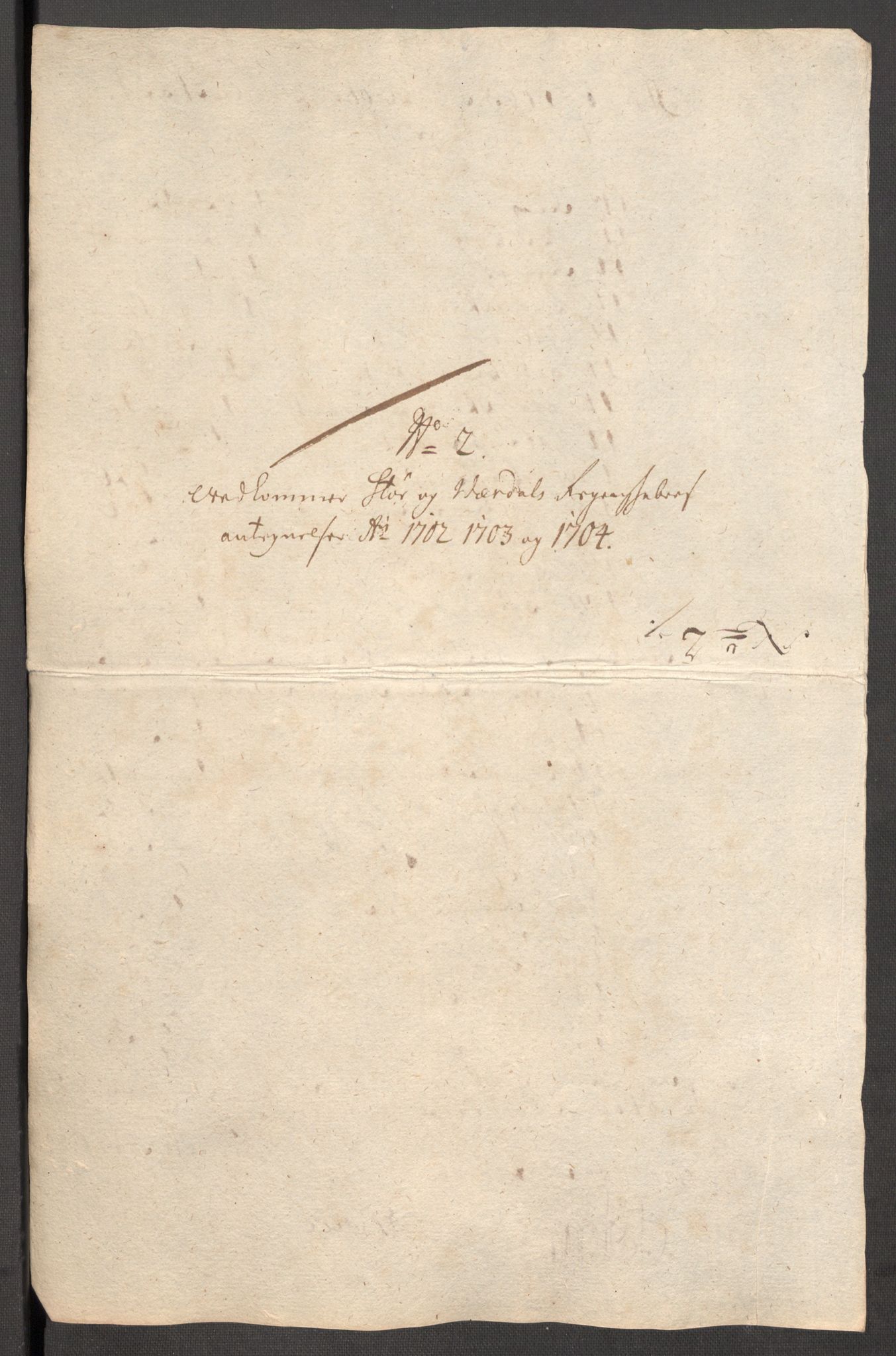 Rentekammeret inntil 1814, Reviderte regnskaper, Fogderegnskap, AV/RA-EA-4092/R62/L4195: Fogderegnskap Stjørdal og Verdal, 1704, p. 309