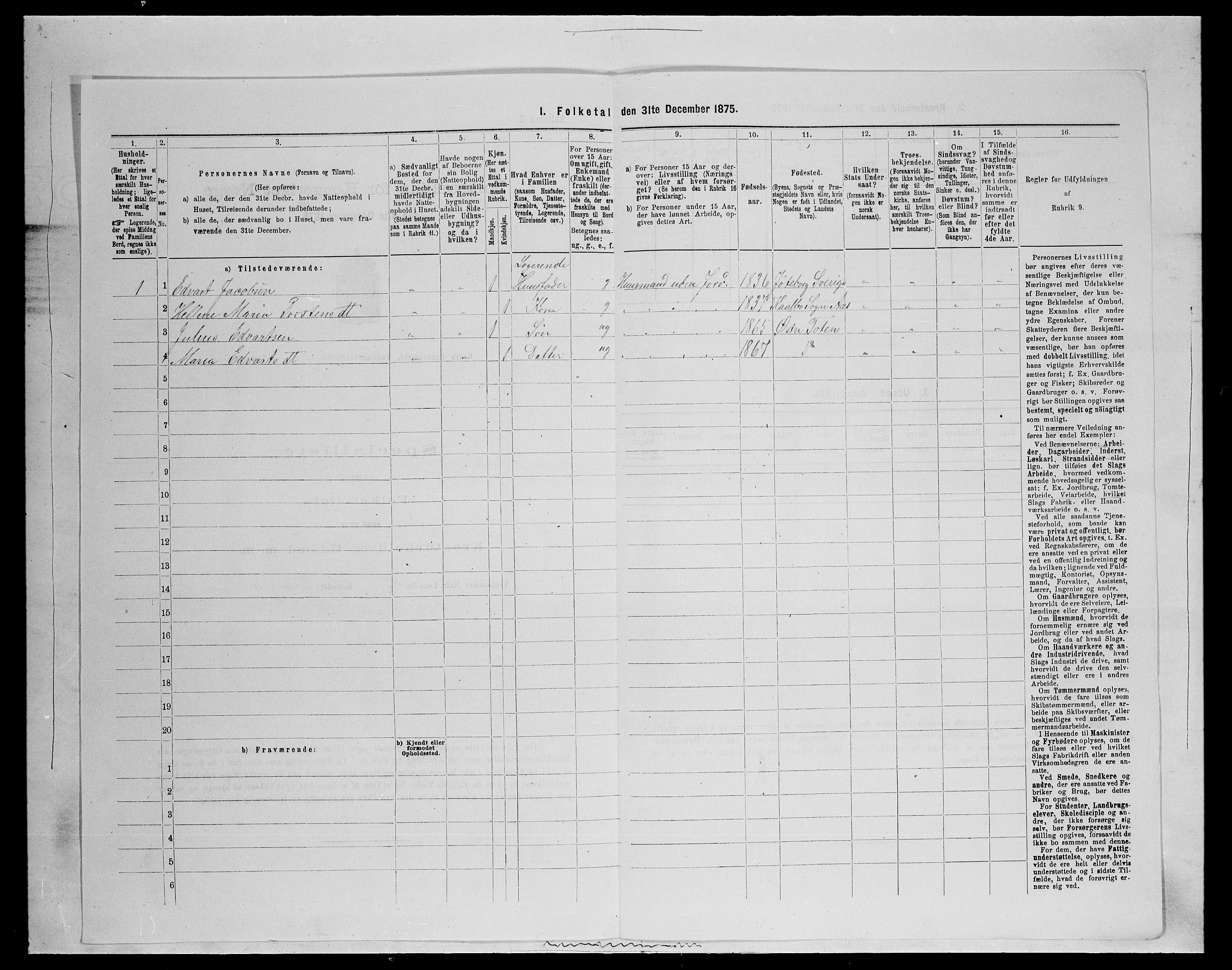 SAH, 1875 census for 0534P Gran, 1875, p. 985