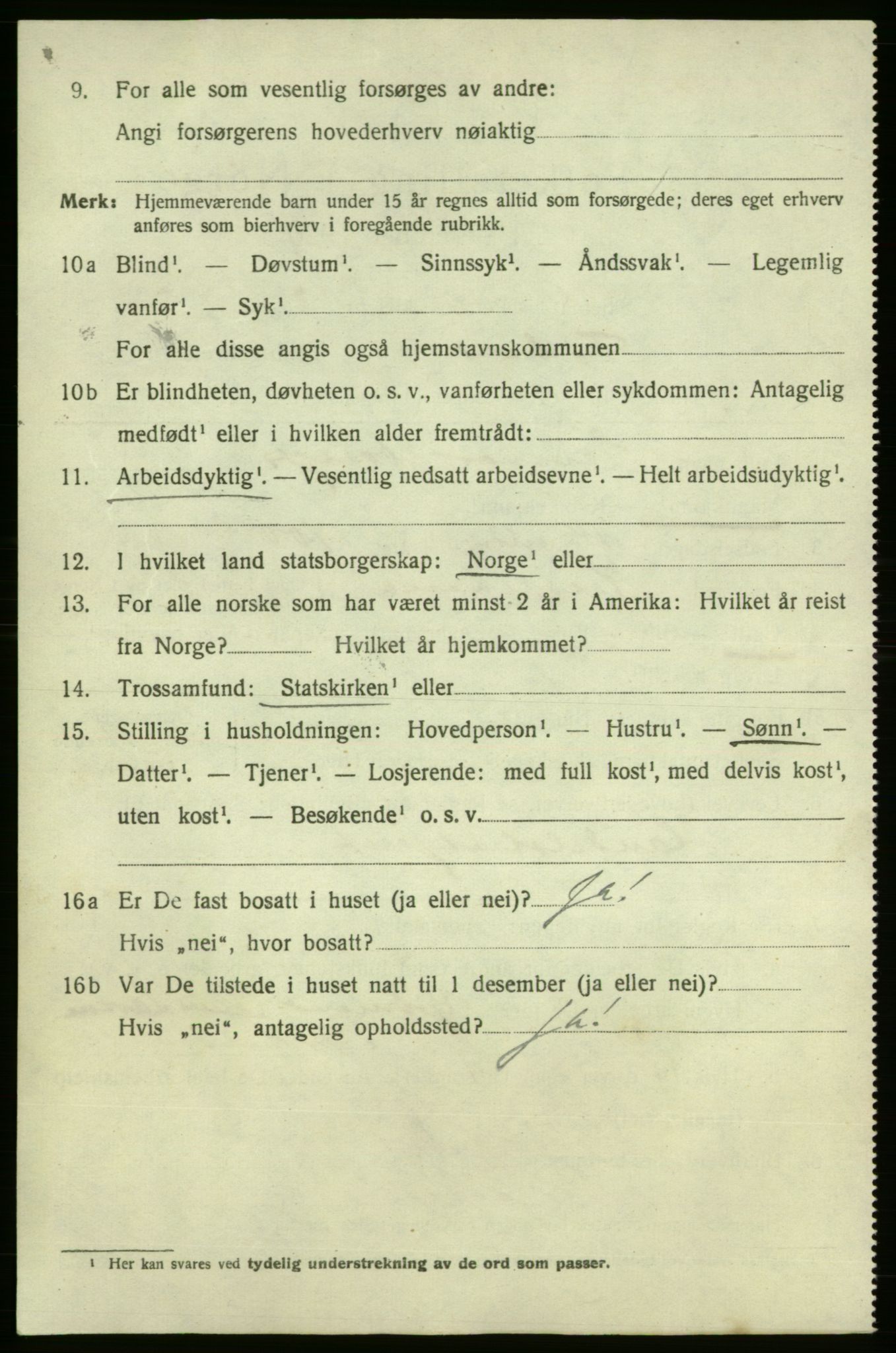 SAO, 1920 census for Fredrikshald, 1920, p. 20744