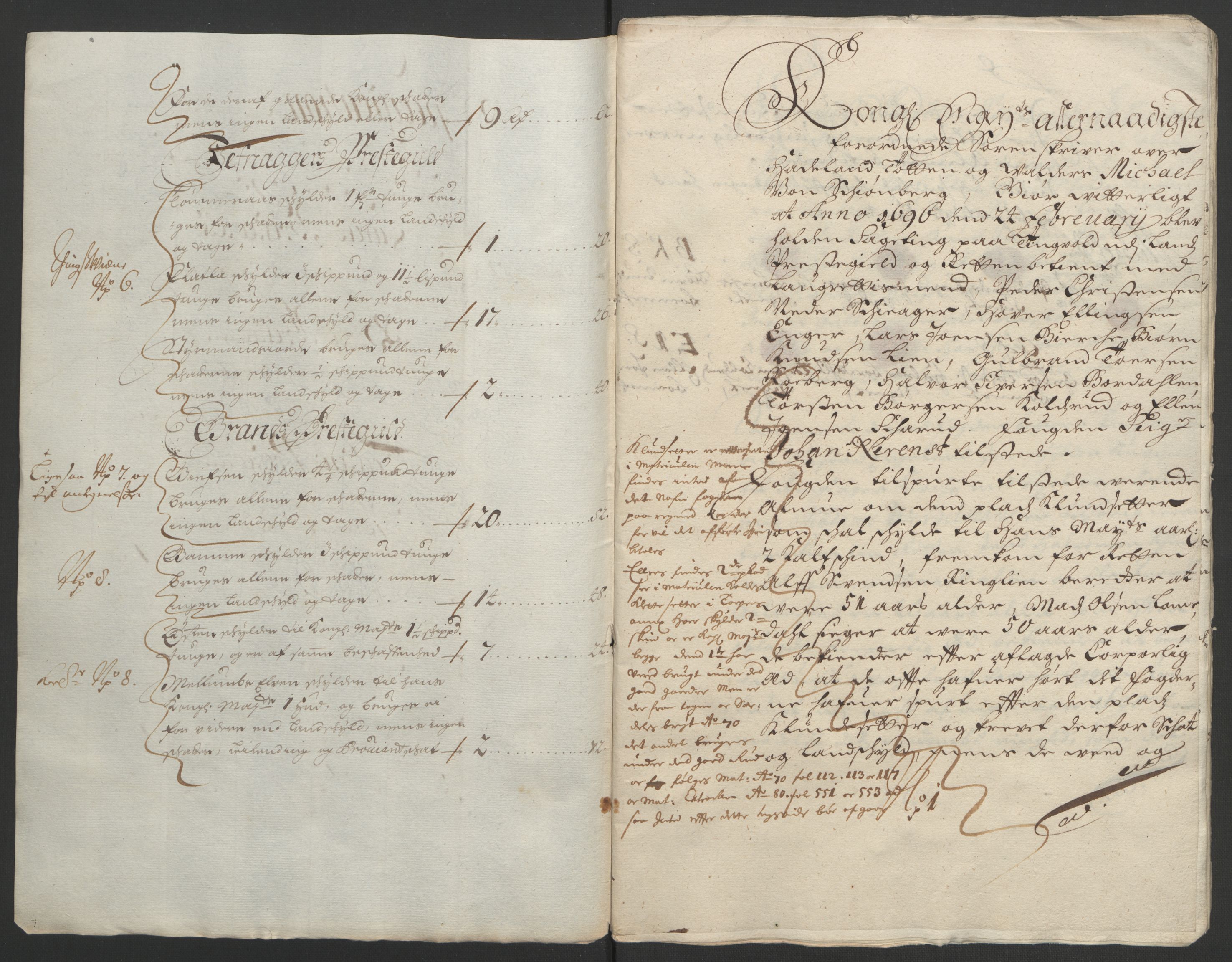 Rentekammeret inntil 1814, Reviderte regnskaper, Fogderegnskap, AV/RA-EA-4092/R18/L1293: Fogderegnskap Hadeland, Toten og Valdres, 1695, p. 175