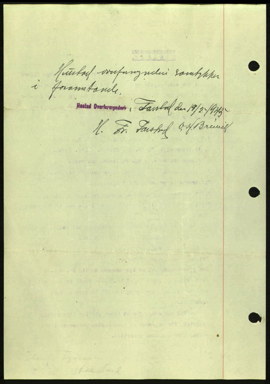 Romsdal sorenskriveri, AV/SAT-A-4149/1/2/2C: Mortgage book no. A17, 1944-1945, Diary no: : 215/1945