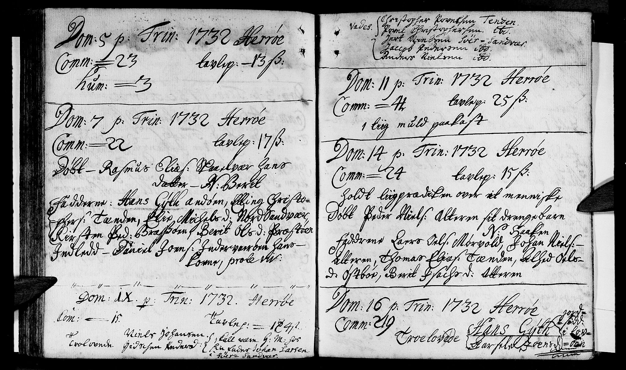 Ministerialprotokoller, klokkerbøker og fødselsregistre - Nordland, AV/SAT-A-1459/834/L0503: Parish register (official) no. 834A01, 1714-1737