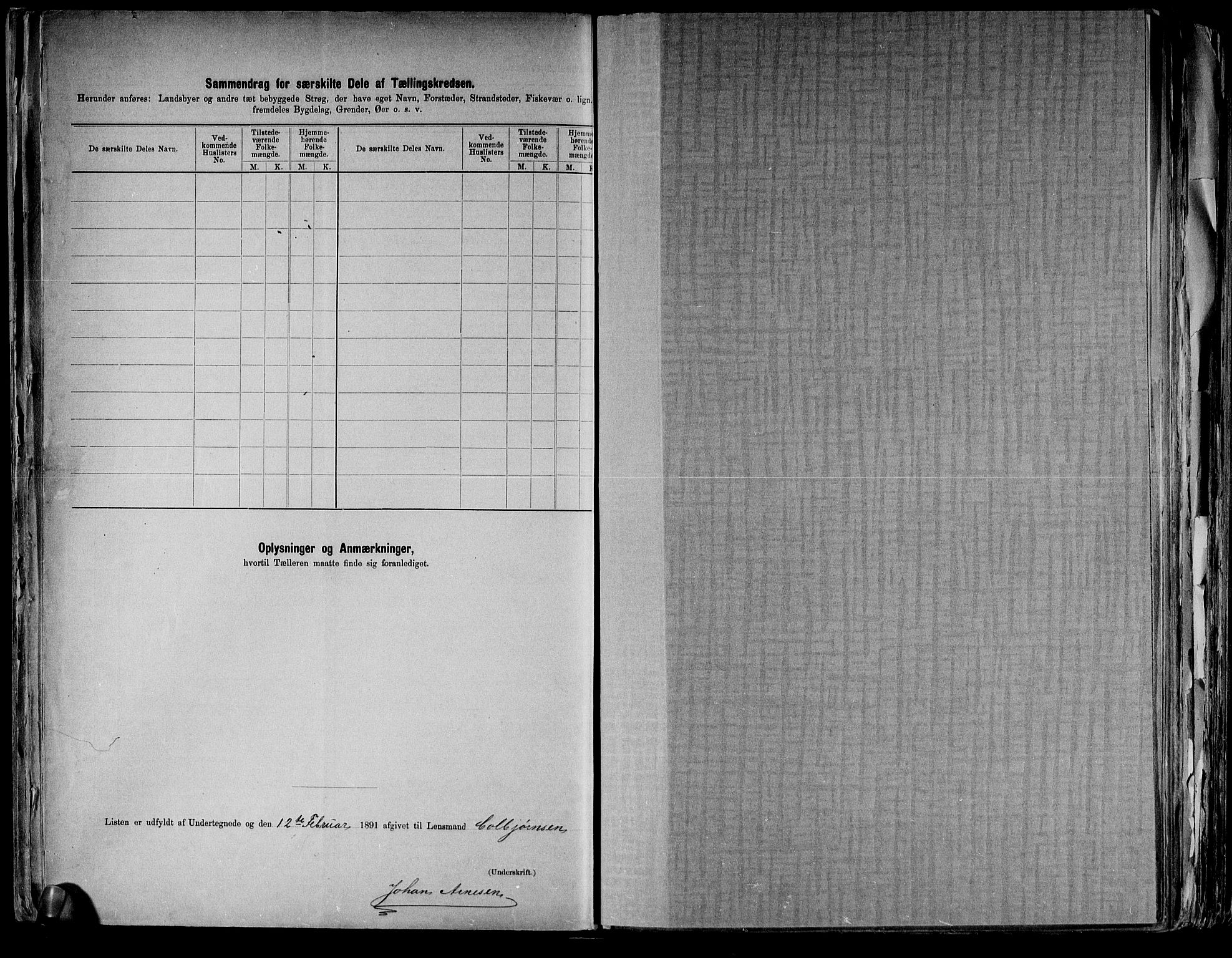 RA, 1891 census for 0212 Kråkstad, 1891, p. 20