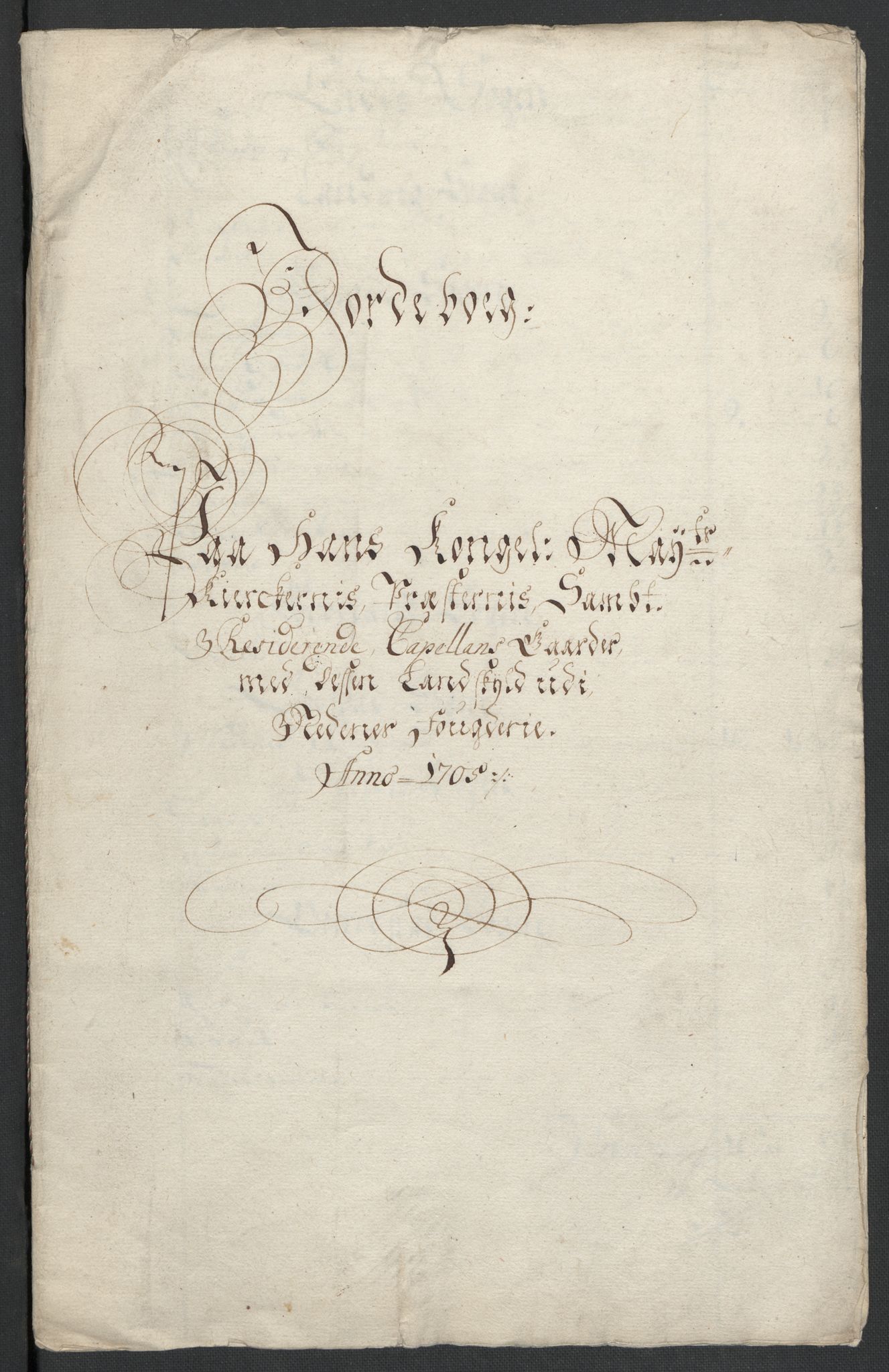 Rentekammeret inntil 1814, Reviderte regnskaper, Fogderegnskap, AV/RA-EA-4092/R39/L2317: Fogderegnskap Nedenes, 1704-1705, p. 149