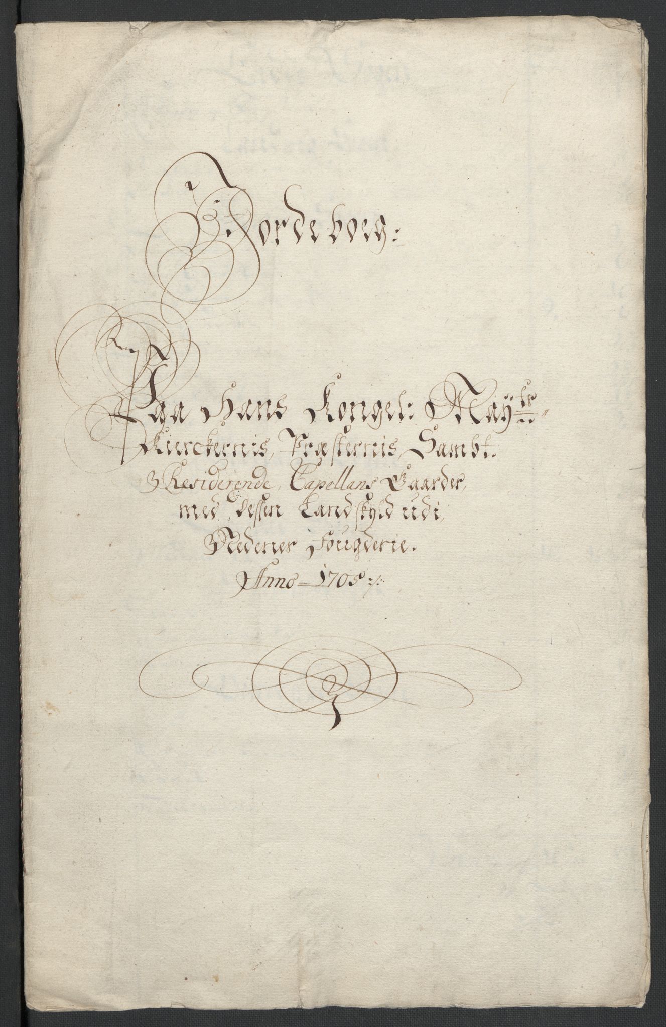 Rentekammeret inntil 1814, Reviderte regnskaper, Fogderegnskap, RA/EA-4092/R39/L2317: Fogderegnskap Nedenes, 1704-1705, p. 149