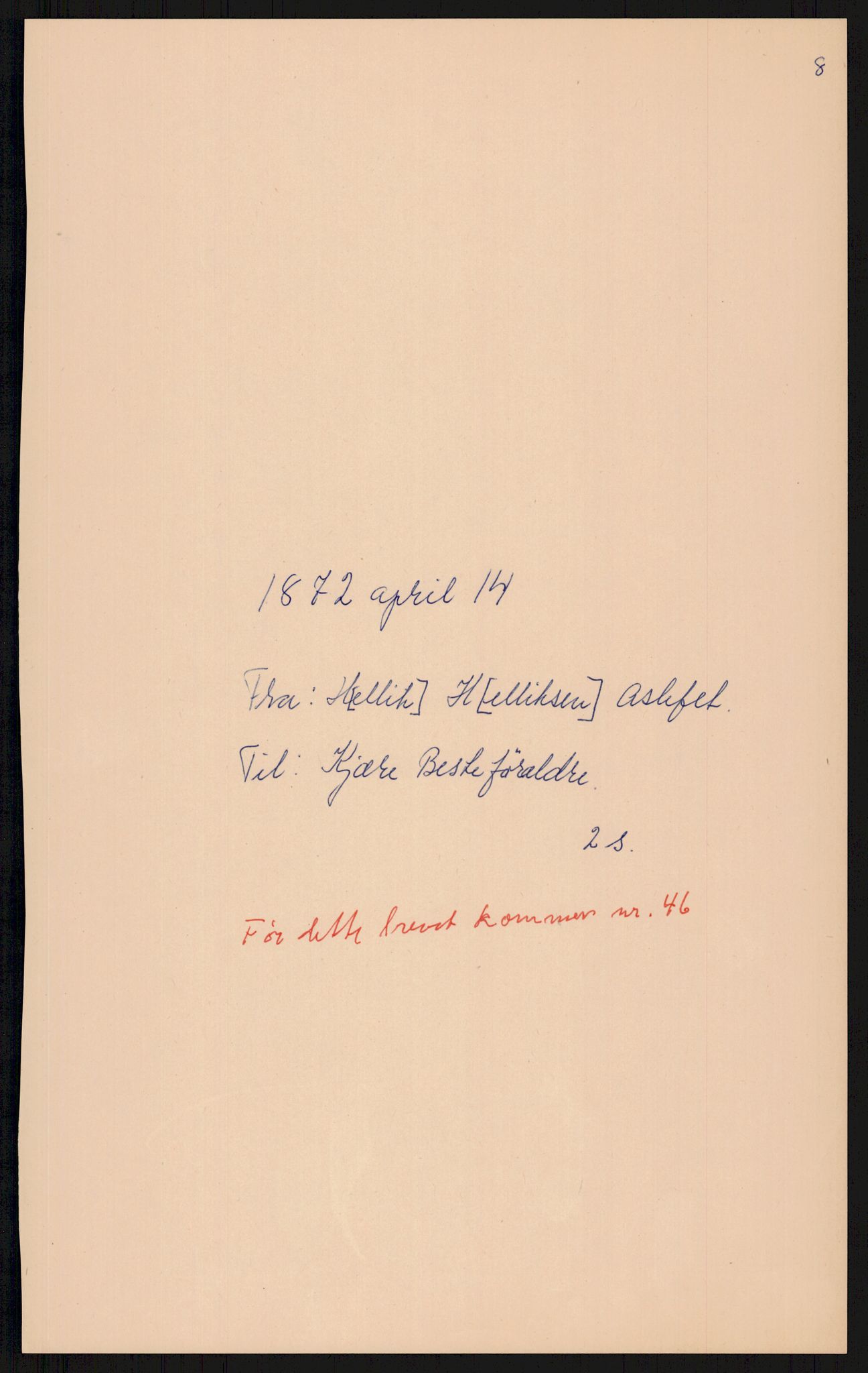 Samlinger til kildeutgivelse, Amerikabrevene, AV/RA-EA-4057/F/L0016: Innlån fra Buskerud: Andersen - Bratås, 1838-1914, p. 628