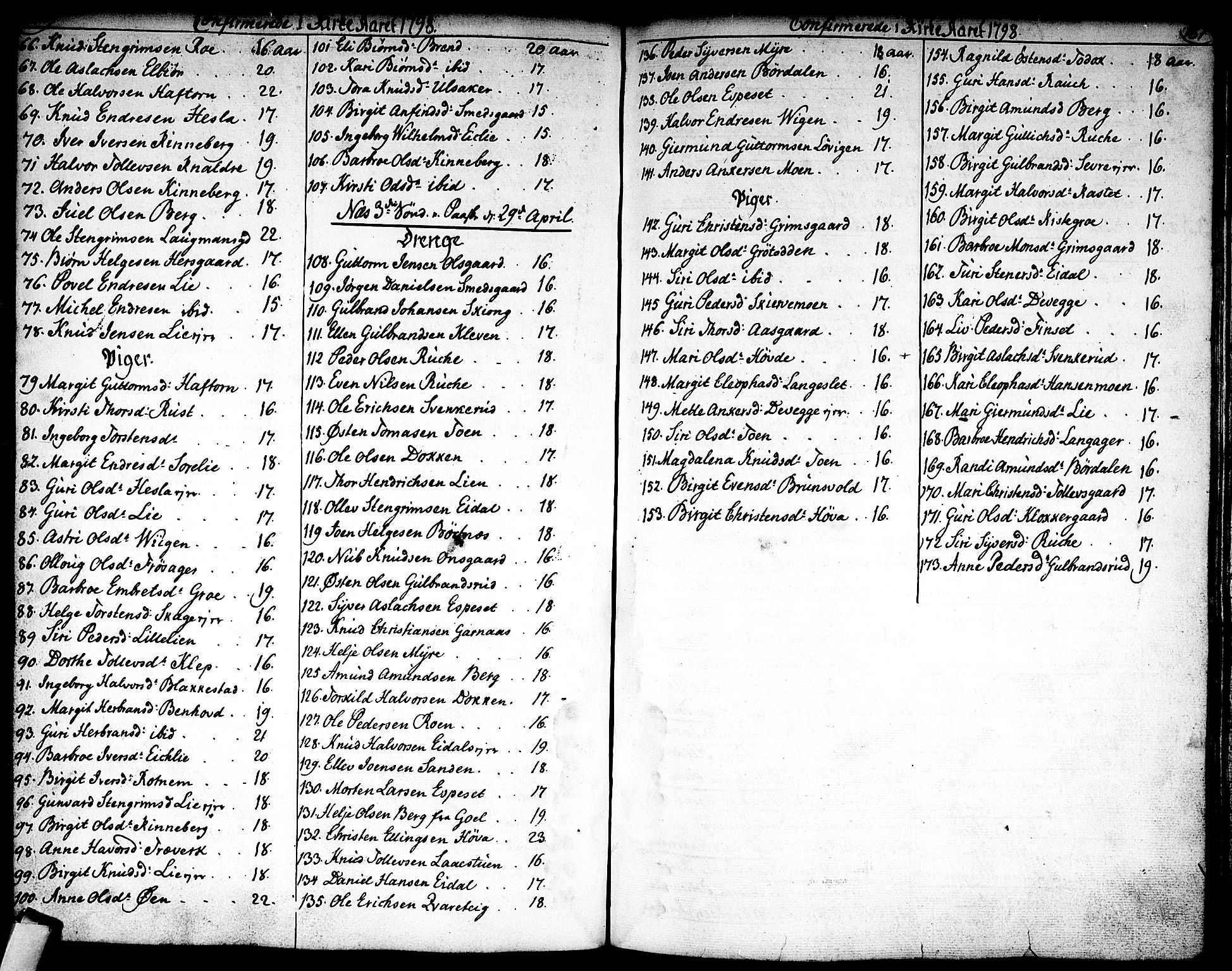 Nes kirkebøker, AV/SAKO-A-236/F/Fa/L0005: Parish register (official) no. 5, 1787-1807, p. 186-187