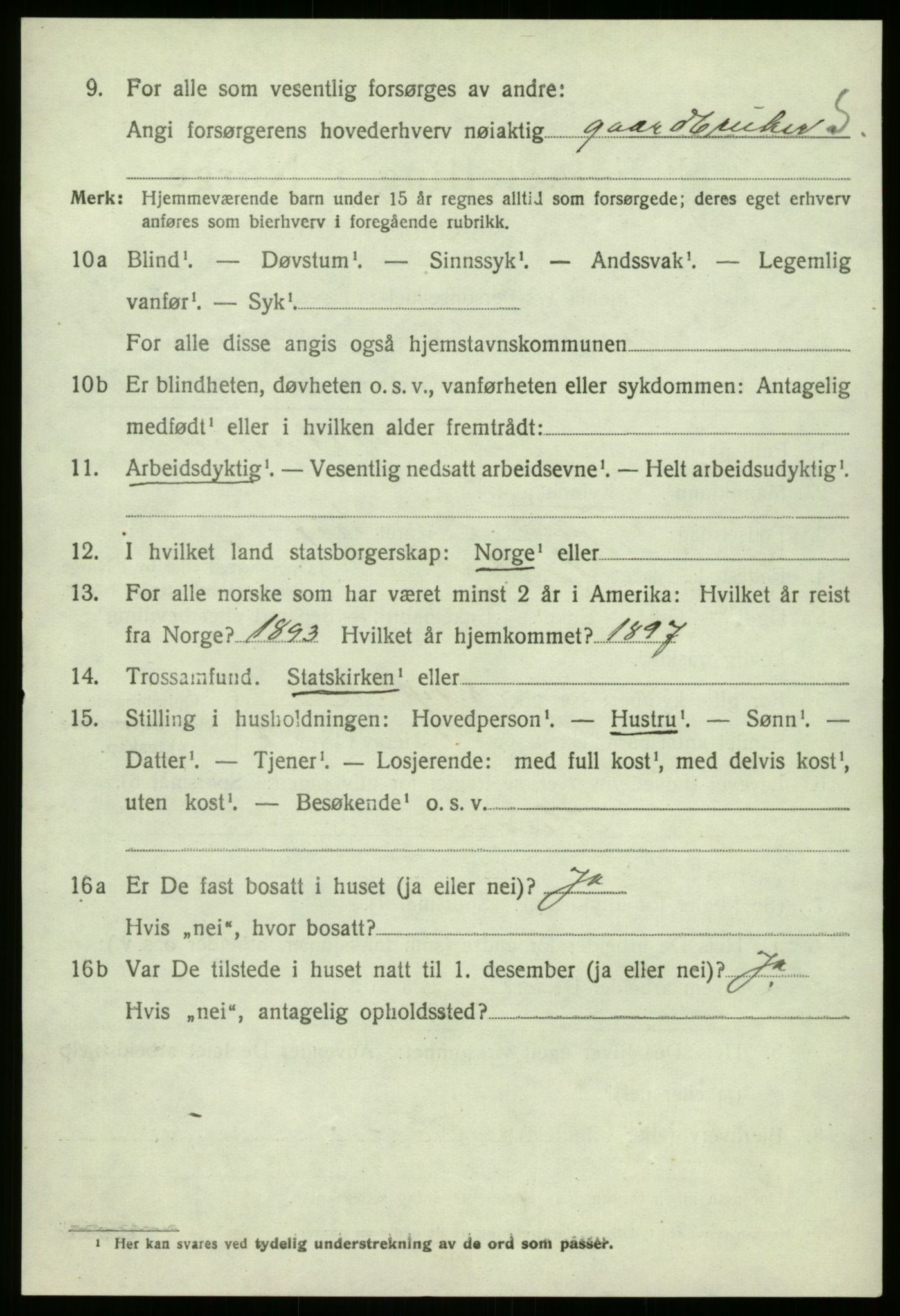 SAB, 1920 census for Fjaler, 1920, p. 3470