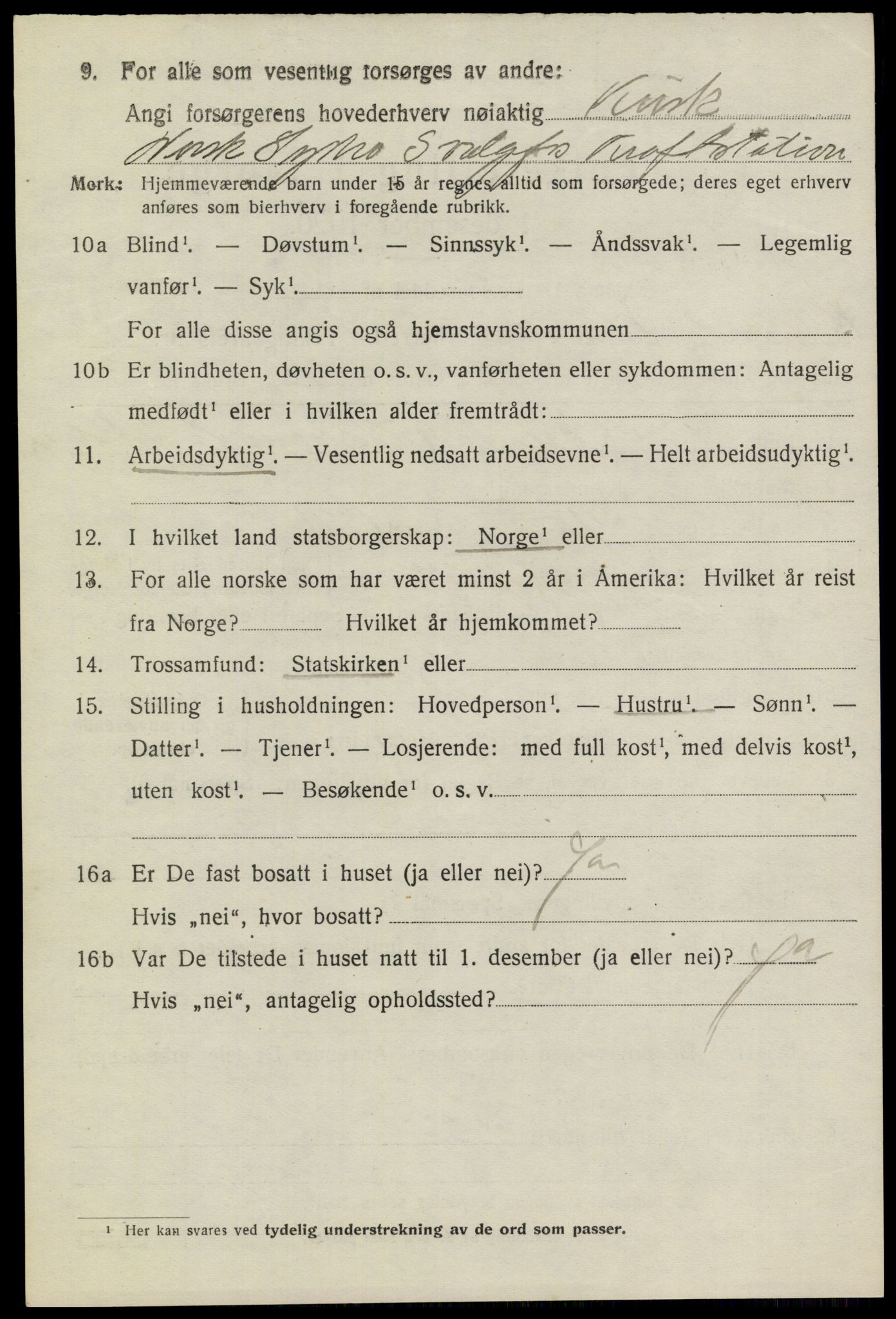 SAKO, 1920 census for Heddal, 1920, p. 8331