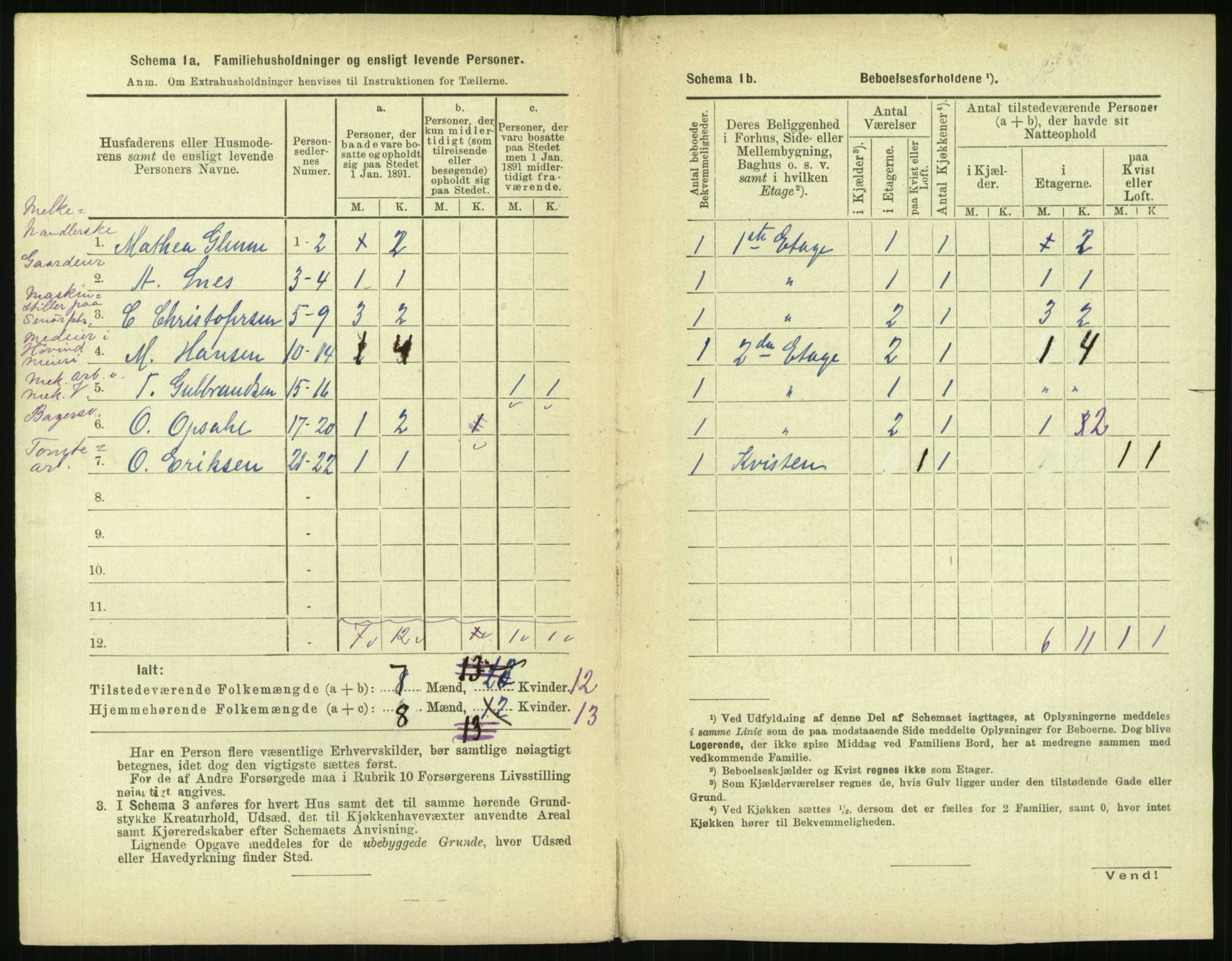 RA, 1891 census for 0301 Kristiania, 1891, p. 115478