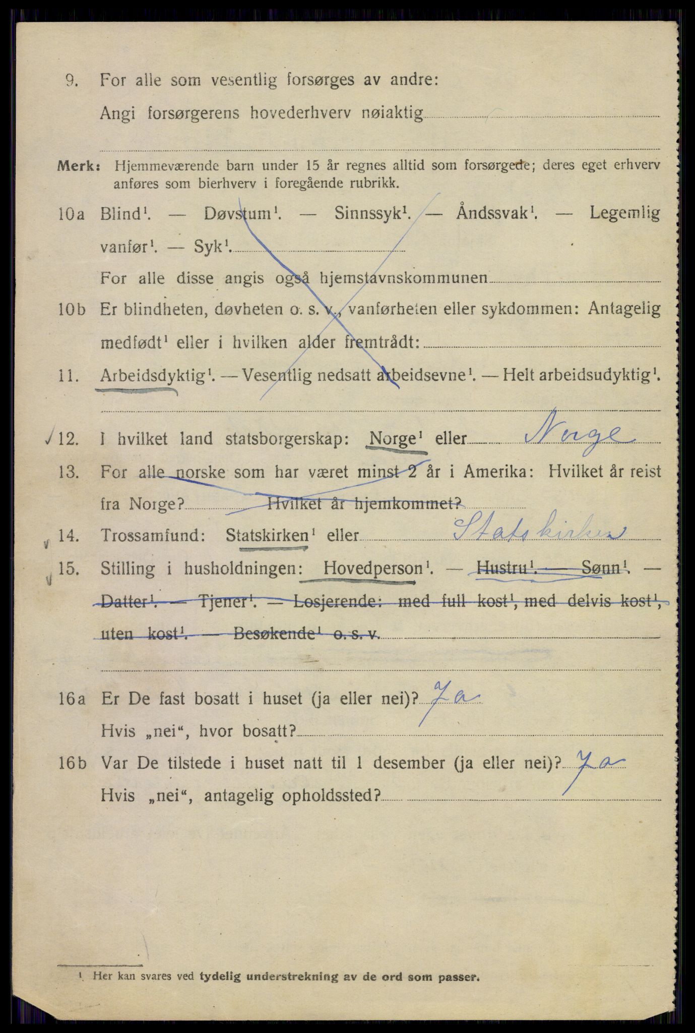 SAO, 1920 census for Kristiania, 1920, p. 603406