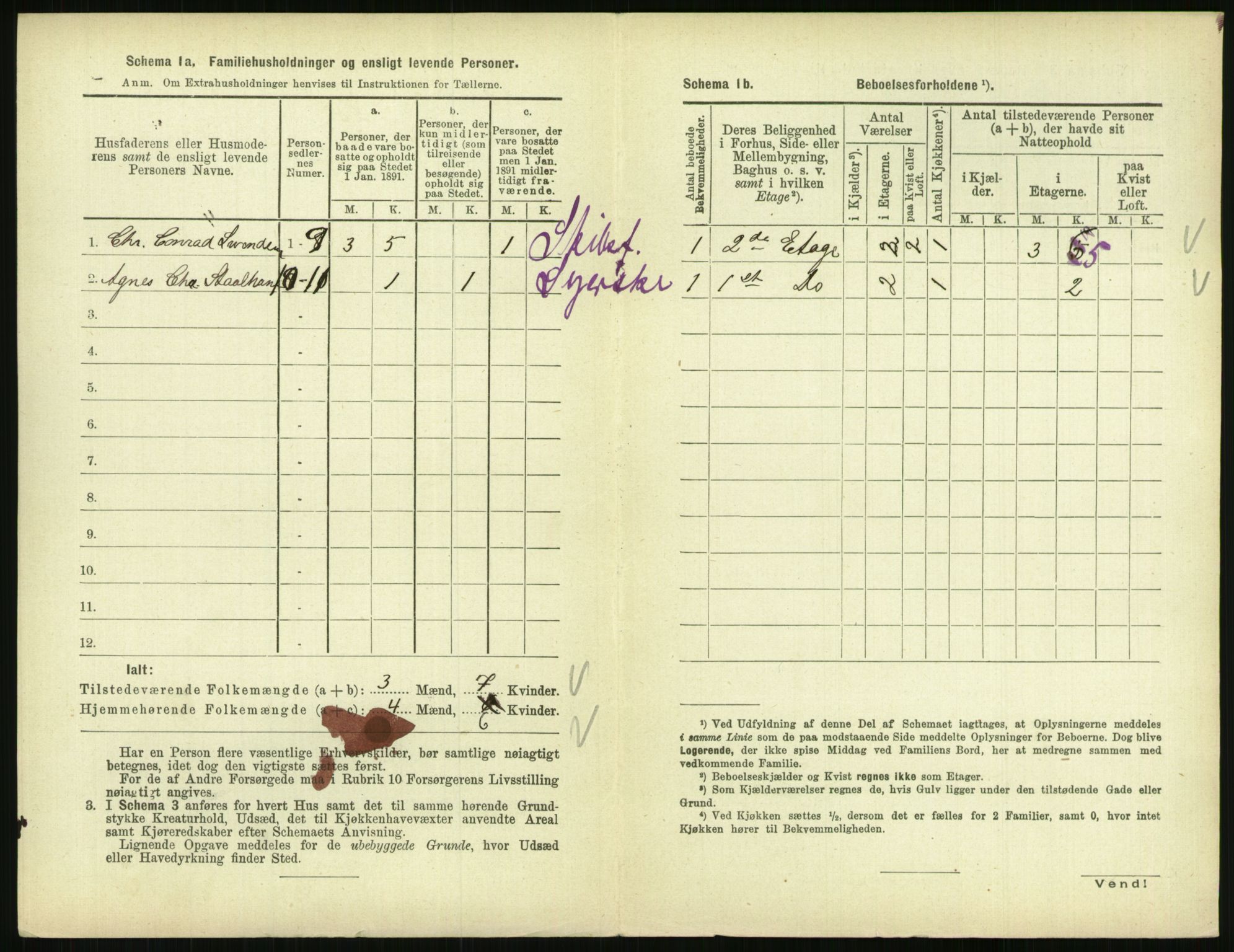 RA, 1891 census for 0801 Kragerø, 1891, p. 951