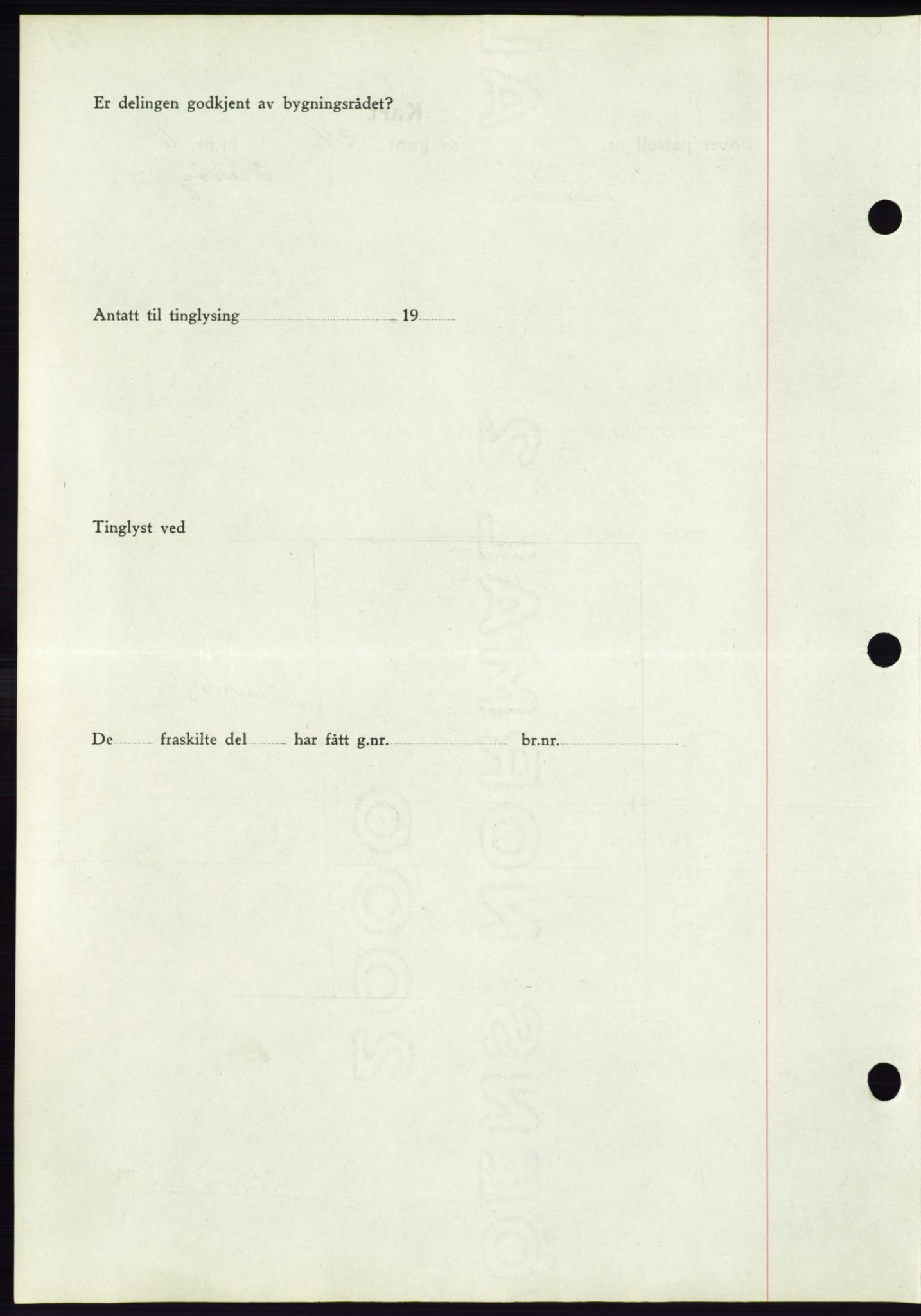 Søre Sunnmøre sorenskriveri, AV/SAT-A-4122/1/2/2C/L0067: Mortgage book no. 61, 1938-1939, Diary no: : 320/1939