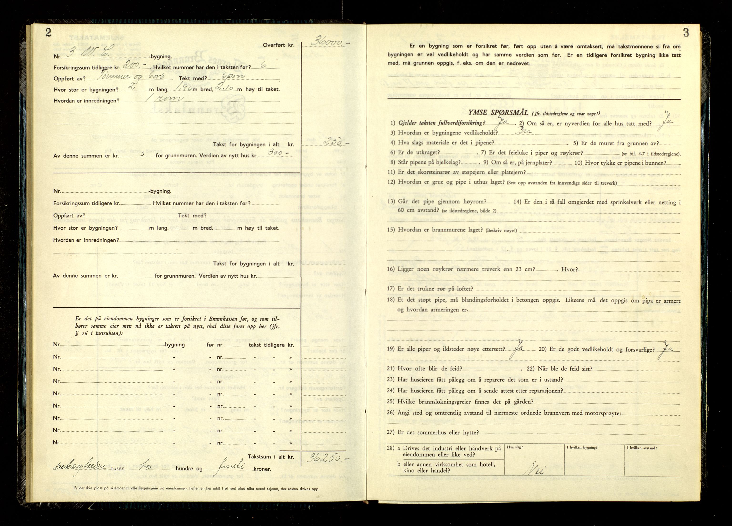 Norges Brannkasse, Rendalen, AV/SAH-NBRANR-024/F/L0024: Branntakstprotokoll, 1950-1951