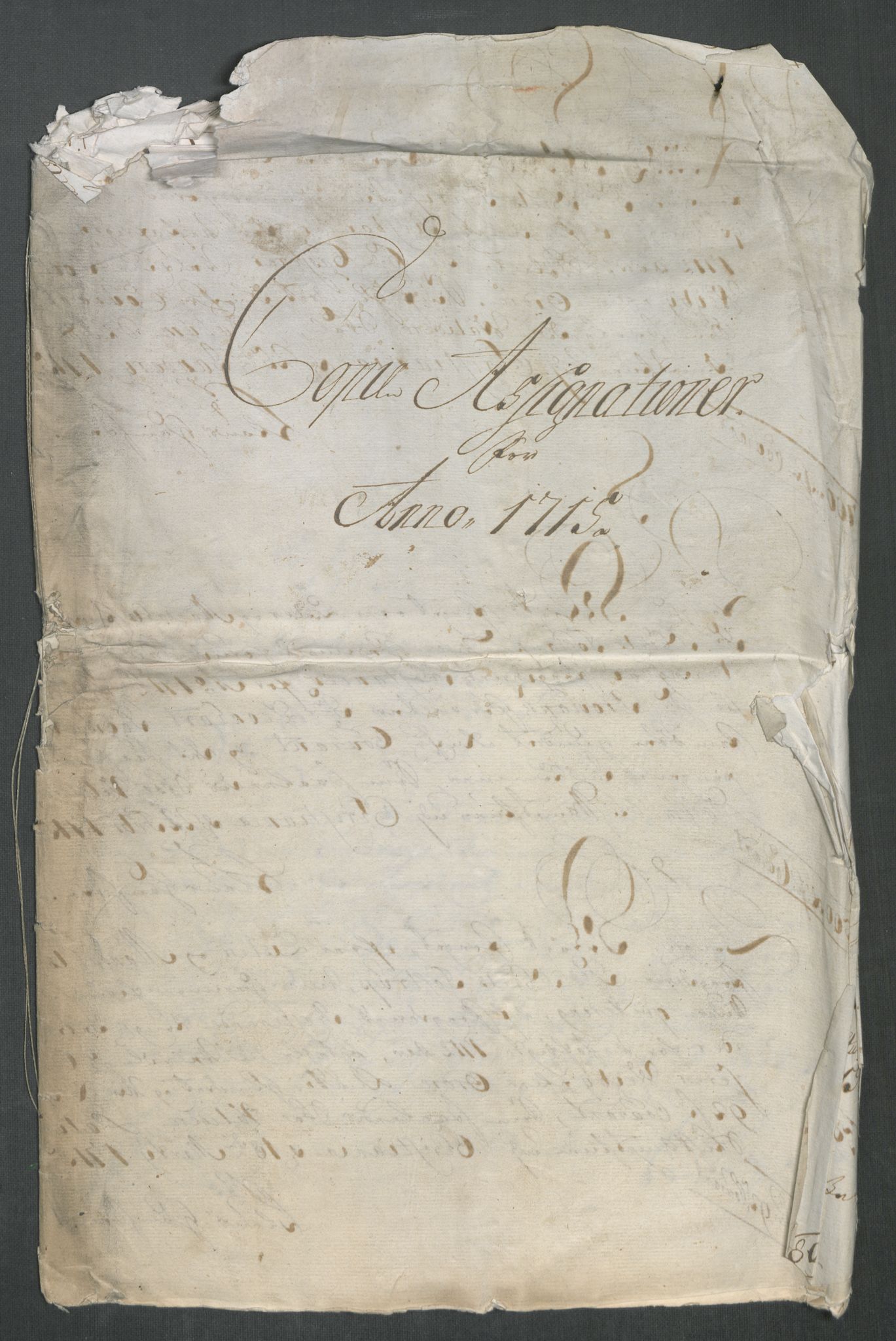 Rentekammeret inntil 1814, Reviderte regnskaper, Fogderegnskap, RA/EA-4092/R43/L2559: Fogderegnskap Lista og Mandal, 1715, p. 285