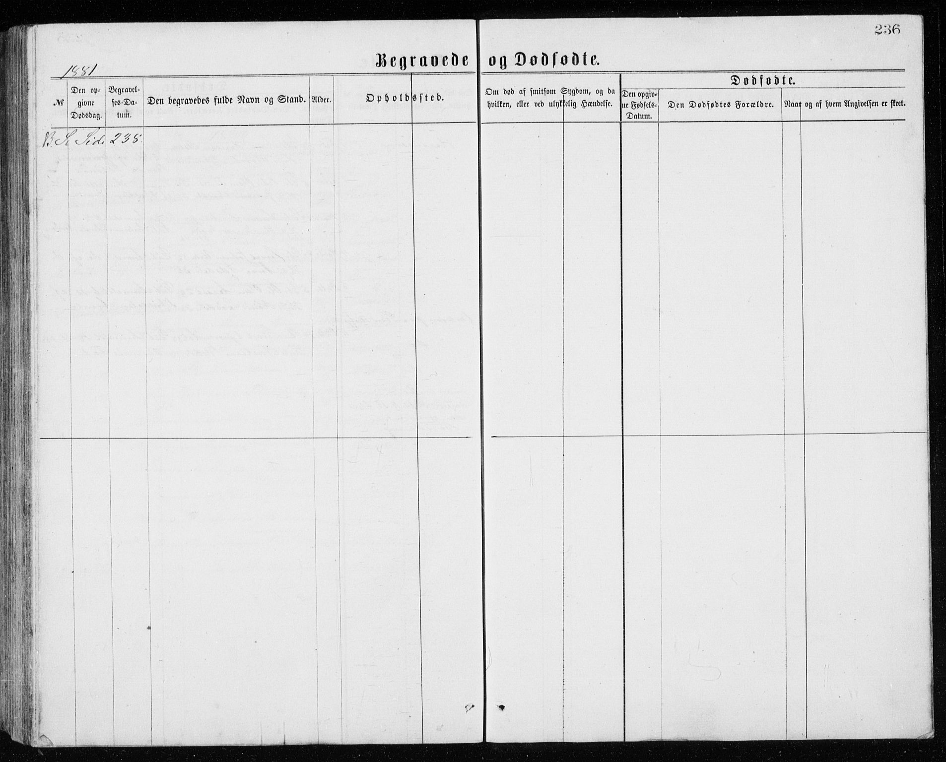 Ministerialprotokoller, klokkerbøker og fødselsregistre - Møre og Romsdal, AV/SAT-A-1454/515/L0214: Parish register (copy) no. 515C01, 1865-1883, p. 236