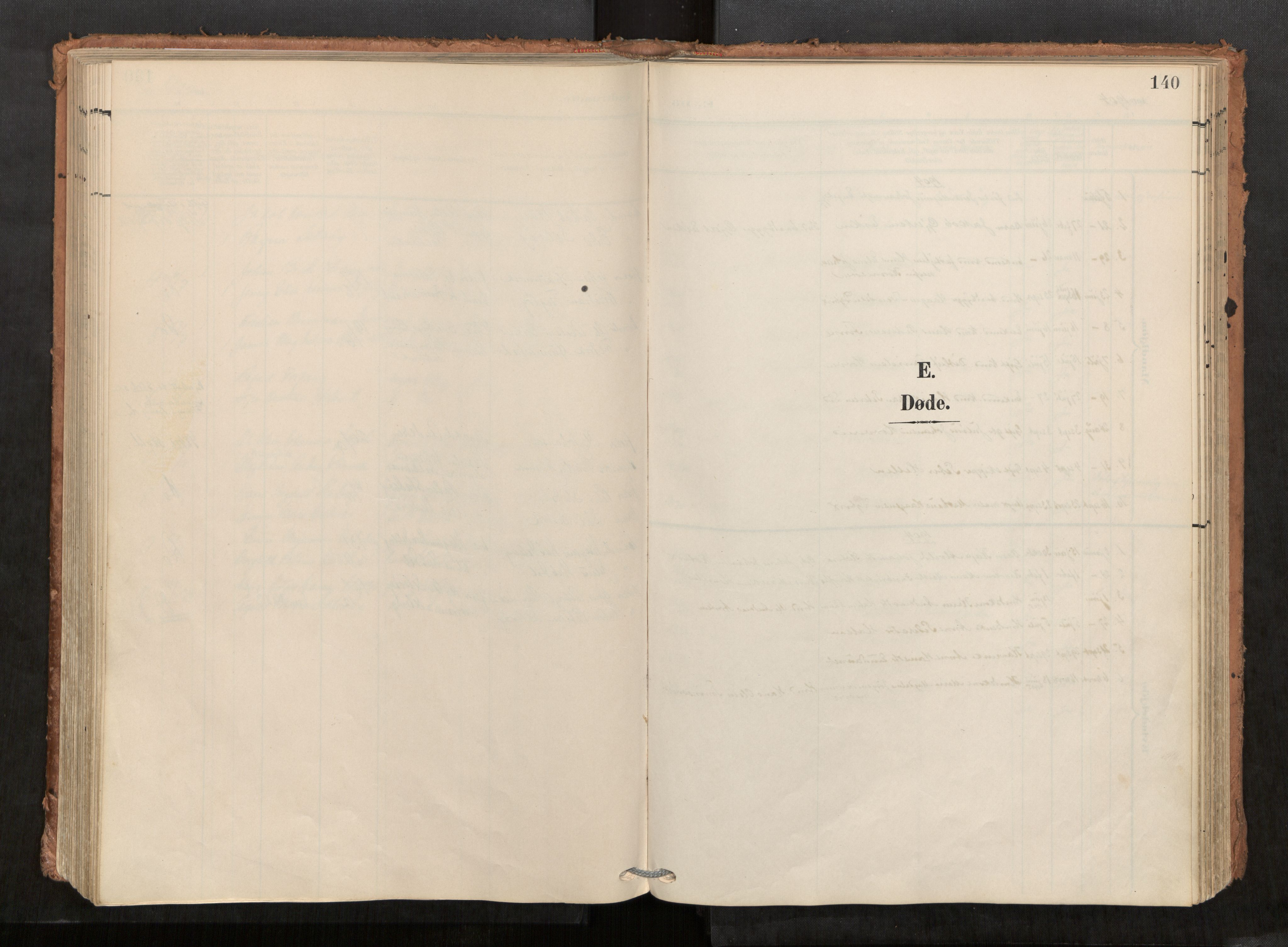 Kolvereid sokneprestkontor, SAT/A-1171/H/Ha/Haa/L0001: Parish register (official) no. 1, 1903-1922, p. 140