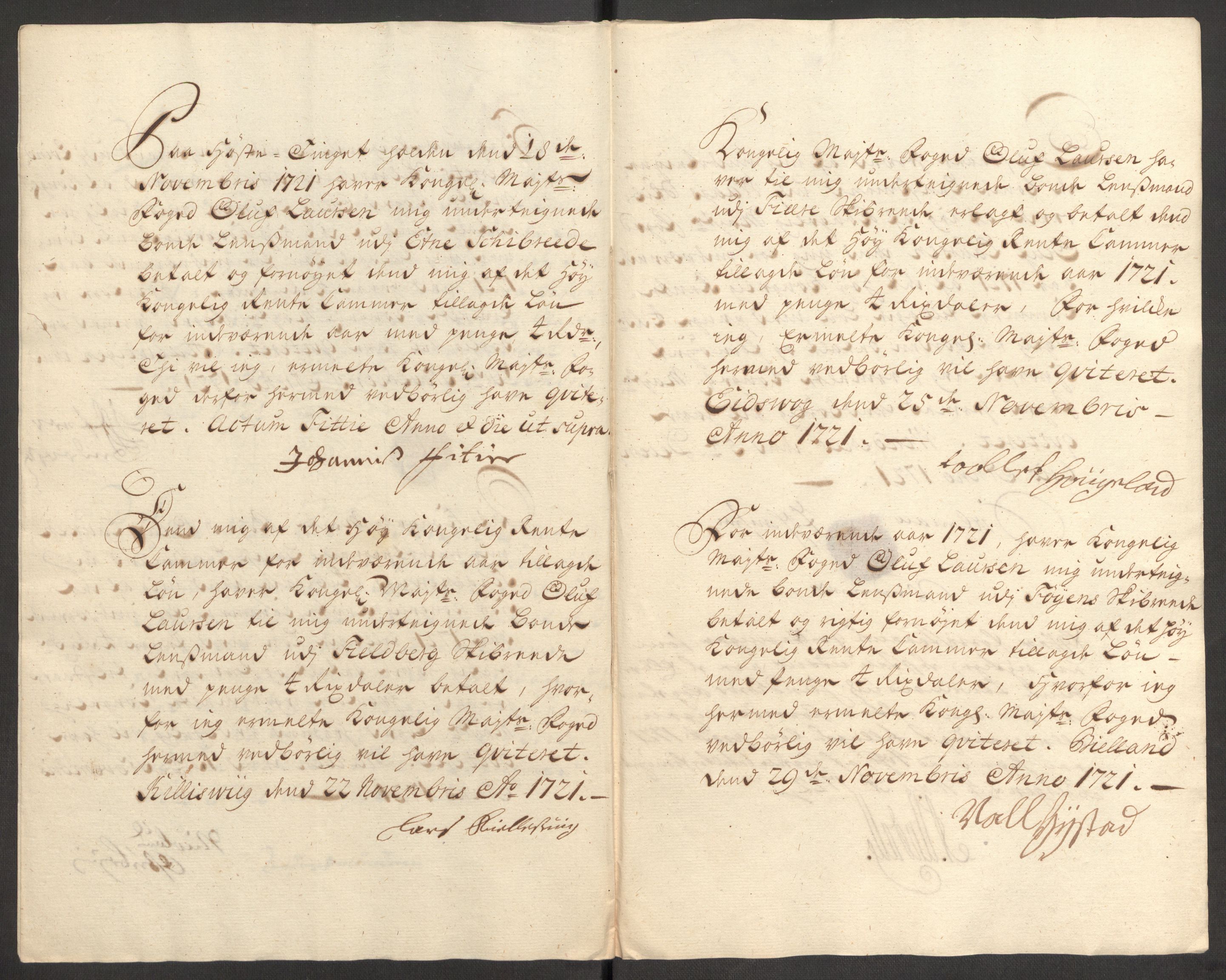 Rentekammeret inntil 1814, Reviderte regnskaper, Fogderegnskap, AV/RA-EA-4092/R48/L3000: Fogderegnskap Sunnhordland og Hardanger, 1721, p. 208