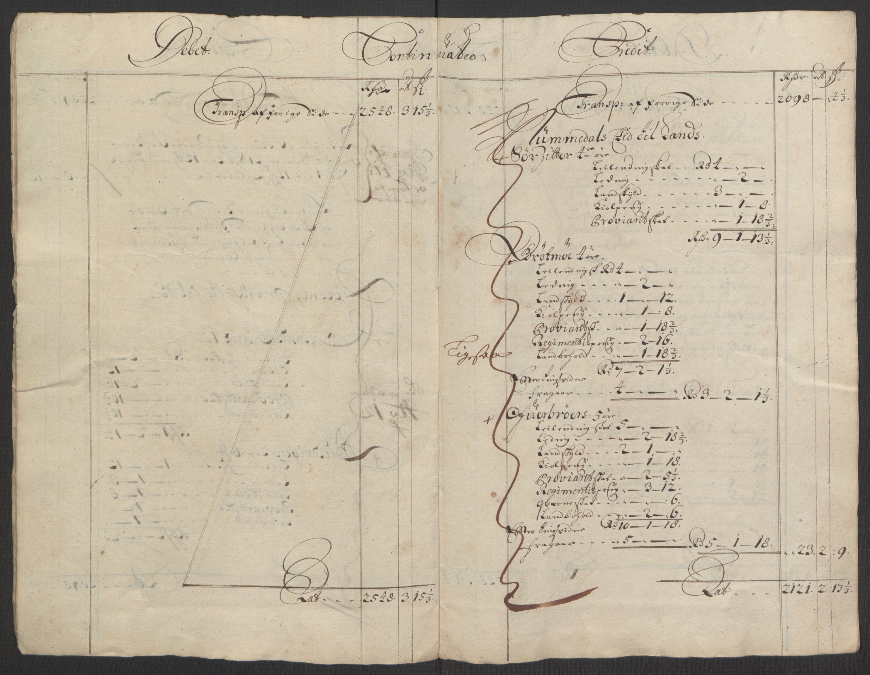 Rentekammeret inntil 1814, Reviderte regnskaper, Fogderegnskap, AV/RA-EA-4092/R64/L4424: Fogderegnskap Namdal, 1692-1695, p. 9