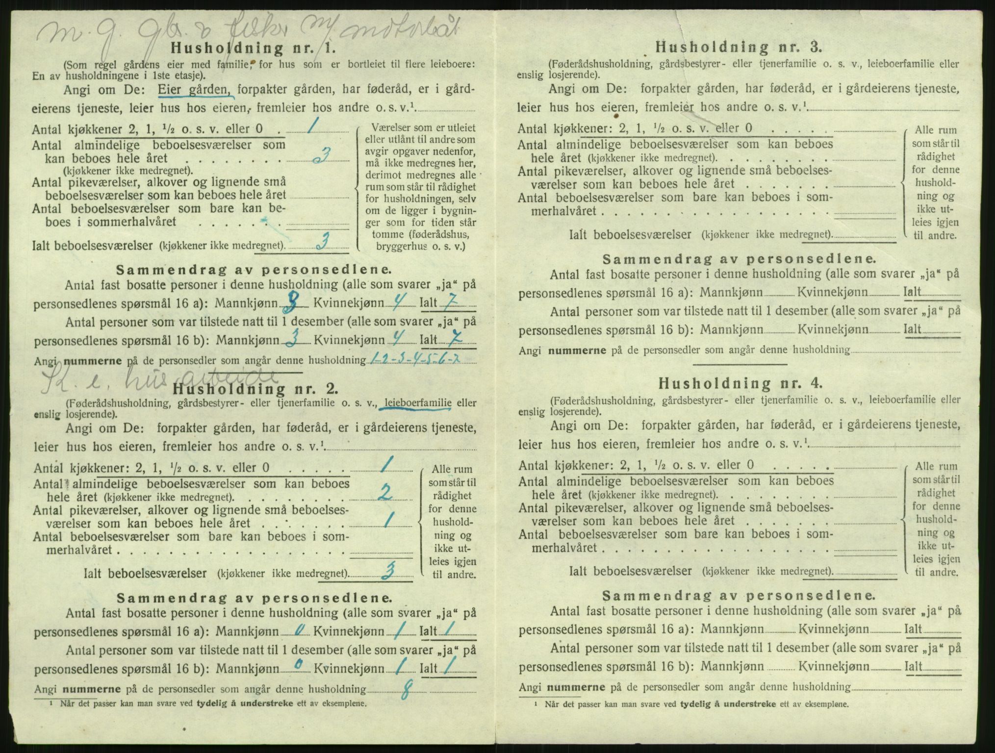 SAT, 1920 census for Herøy (MR), 1920, p. 1012