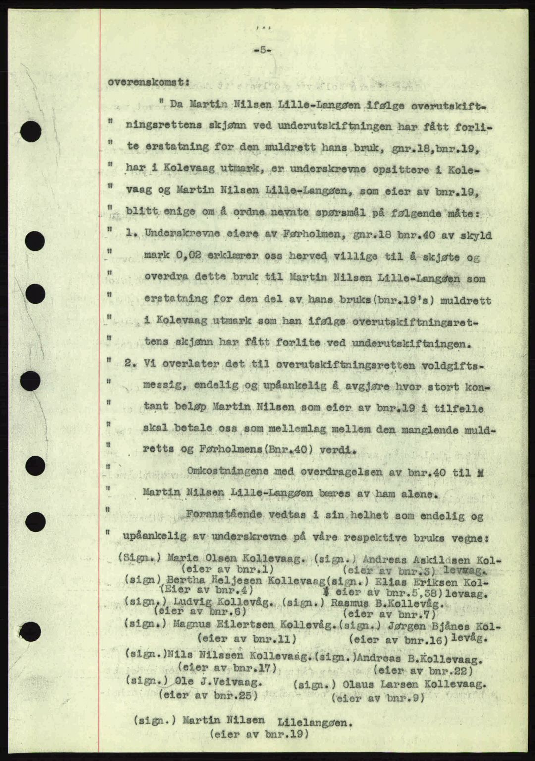 Midhordland sorenskriveri, SAB/A-3001/1/G/Gb/Gbh/L0005: Mortgage book no. A9-10, 1938-1938, Diary no: : 2011/1938