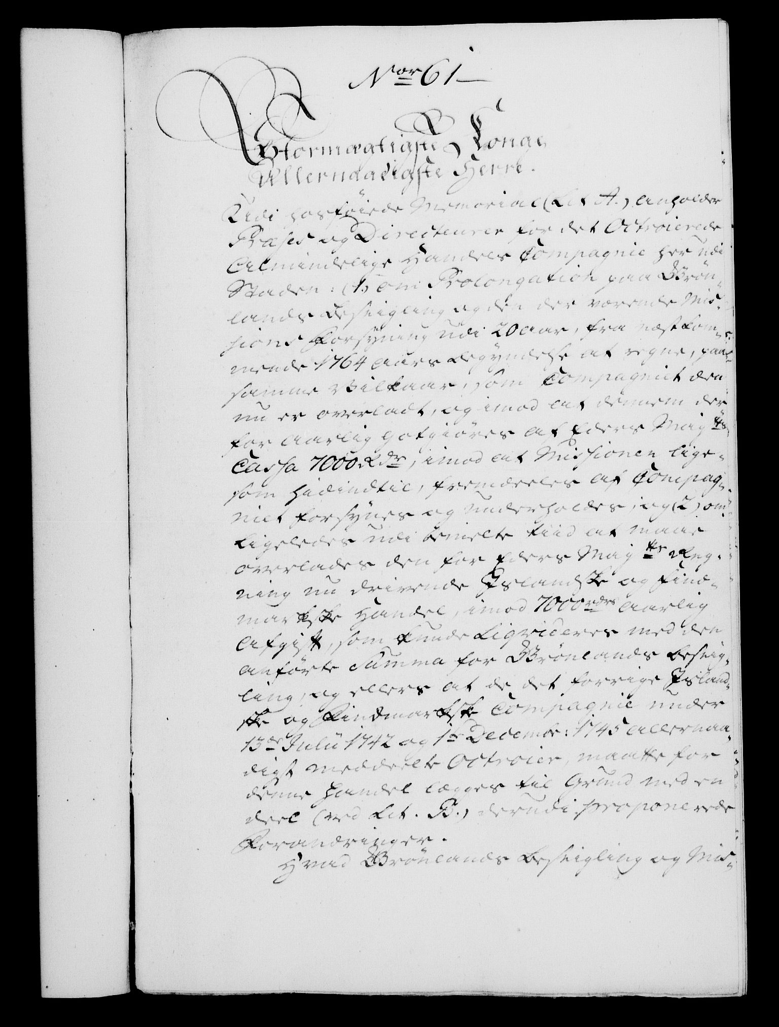 Rentekammeret, Kammerkanselliet, RA/EA-3111/G/Gf/Gfa/L0045: Norsk relasjons- og resolusjonsprotokoll (merket RK 52.45), 1763, p. 257
