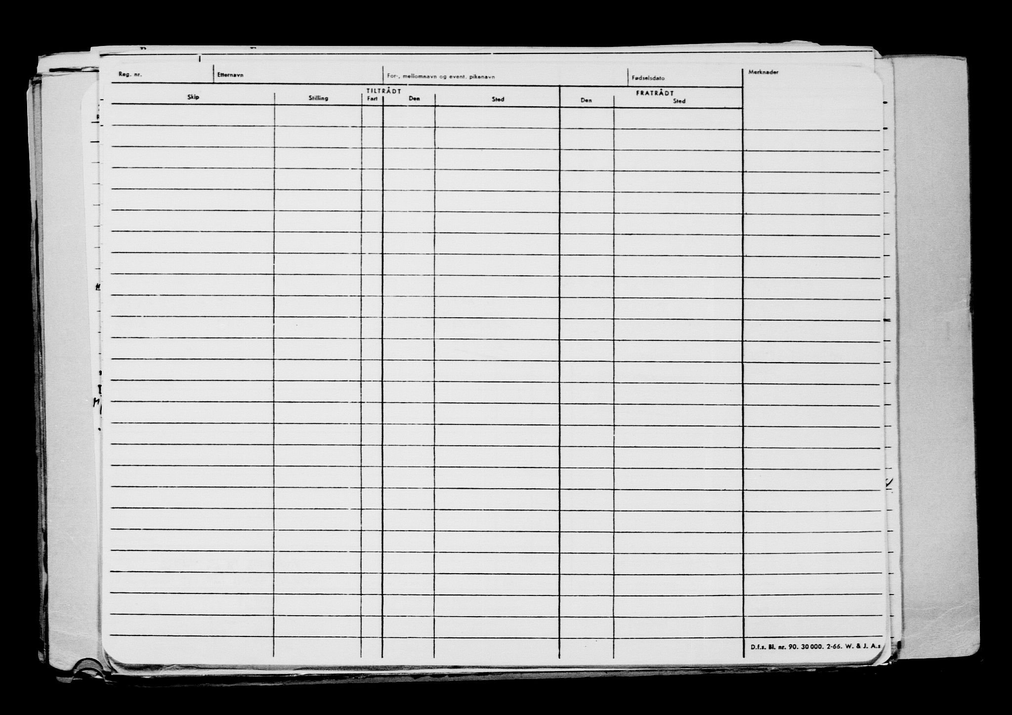 Direktoratet for sjømenn, AV/RA-S-3545/G/Gb/L0168: Hovedkort, 1919, p. 4