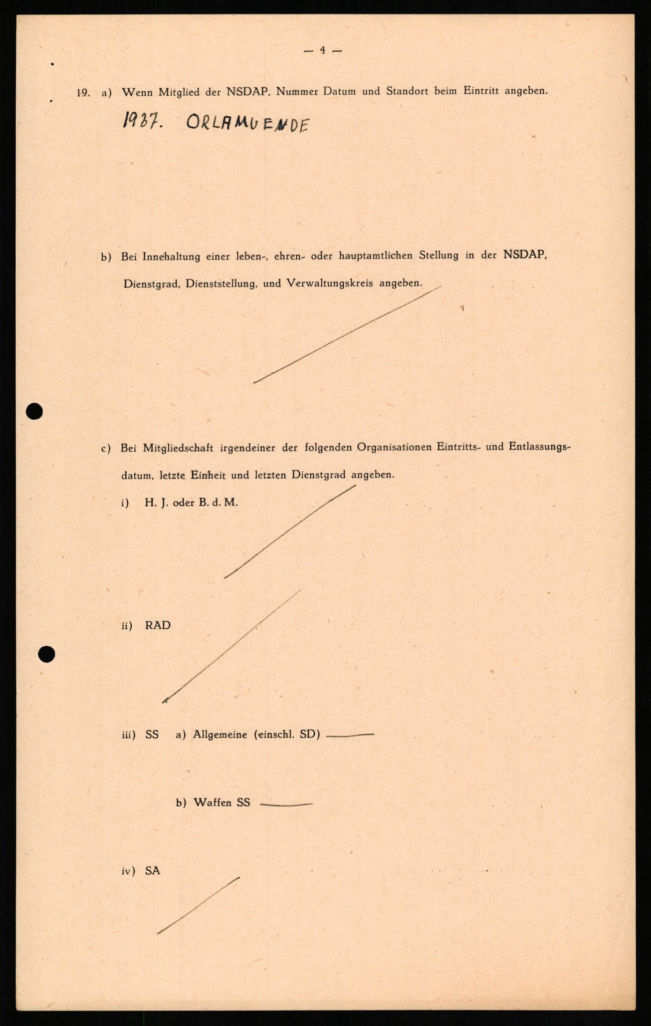 Forsvaret, Forsvarets overkommando II, AV/RA-RAFA-3915/D/Db/L0013: CI Questionaires. Tyske okkupasjonsstyrker i Norge. Tyskere., 1945-1946, p. 367