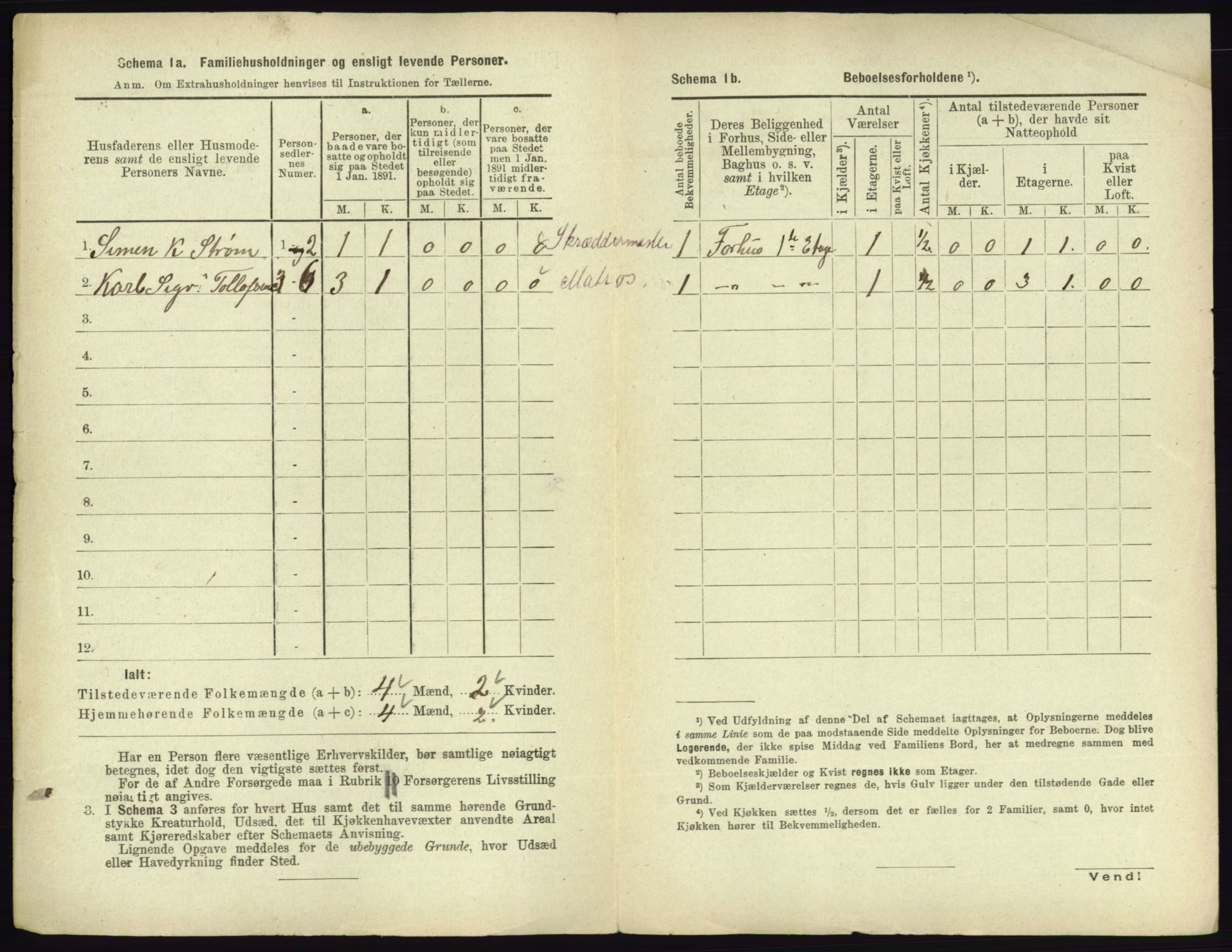 RA, 1891 census for 0703 Horten, 1891, p. 820