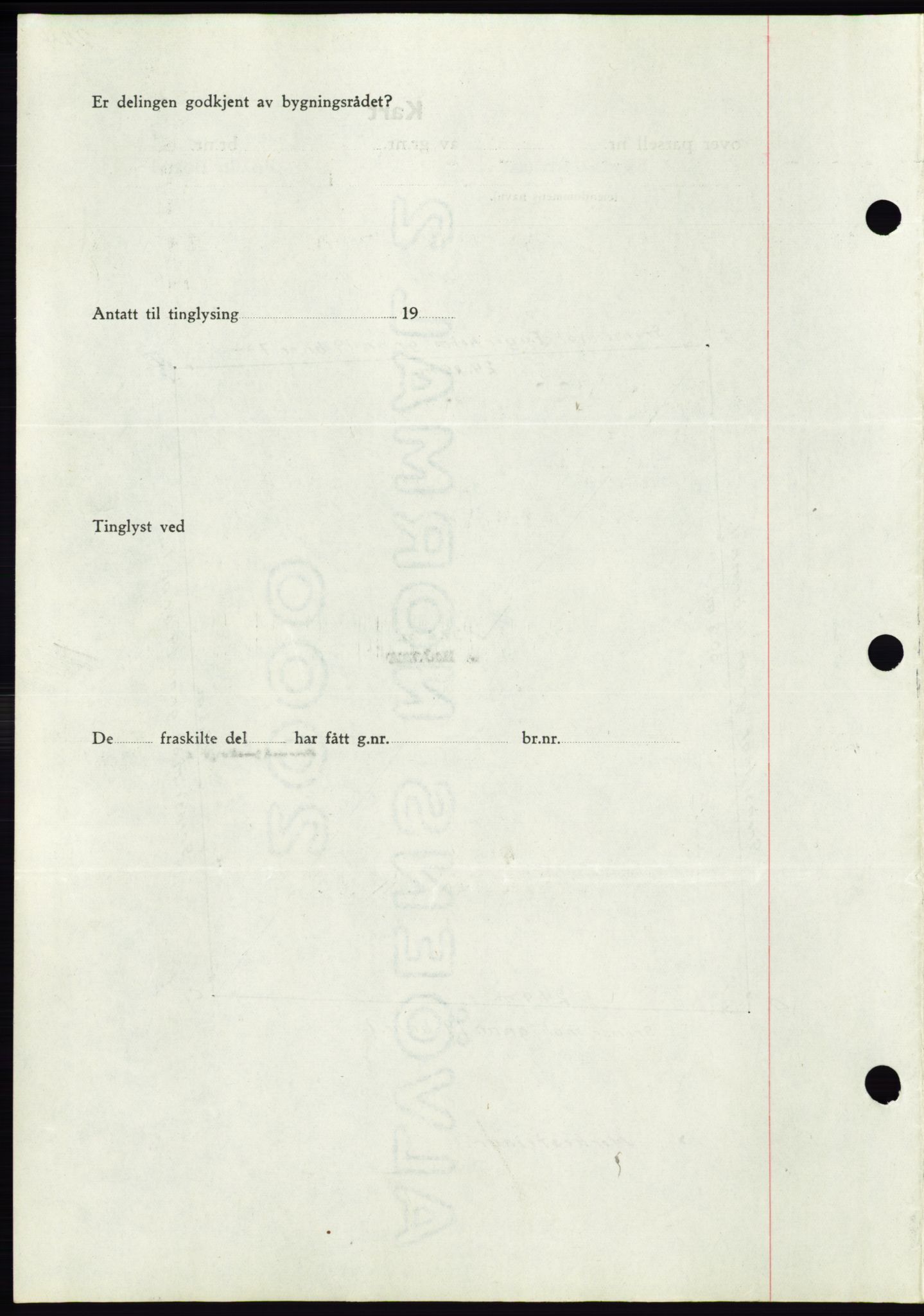 Søre Sunnmøre sorenskriveri, AV/SAT-A-4122/1/2/2C/L0070: Mortgage book no. 64, 1940-1941, Diary no: : 769/1940