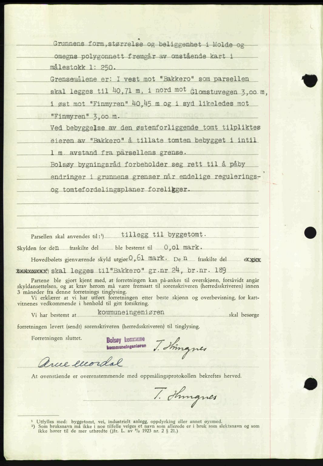 Romsdal sorenskriveri, SAT/A-4149/1/2/2C: Mortgage book no. A24, 1947-1947, Diary no: : 2131/1947