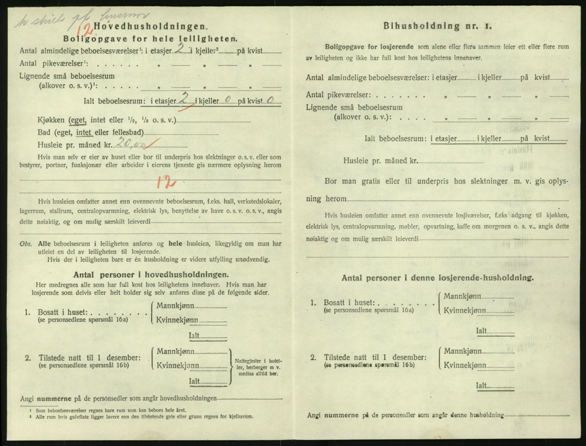 SAK, 1920 census for Tvedestrand, 1920, p. 1146