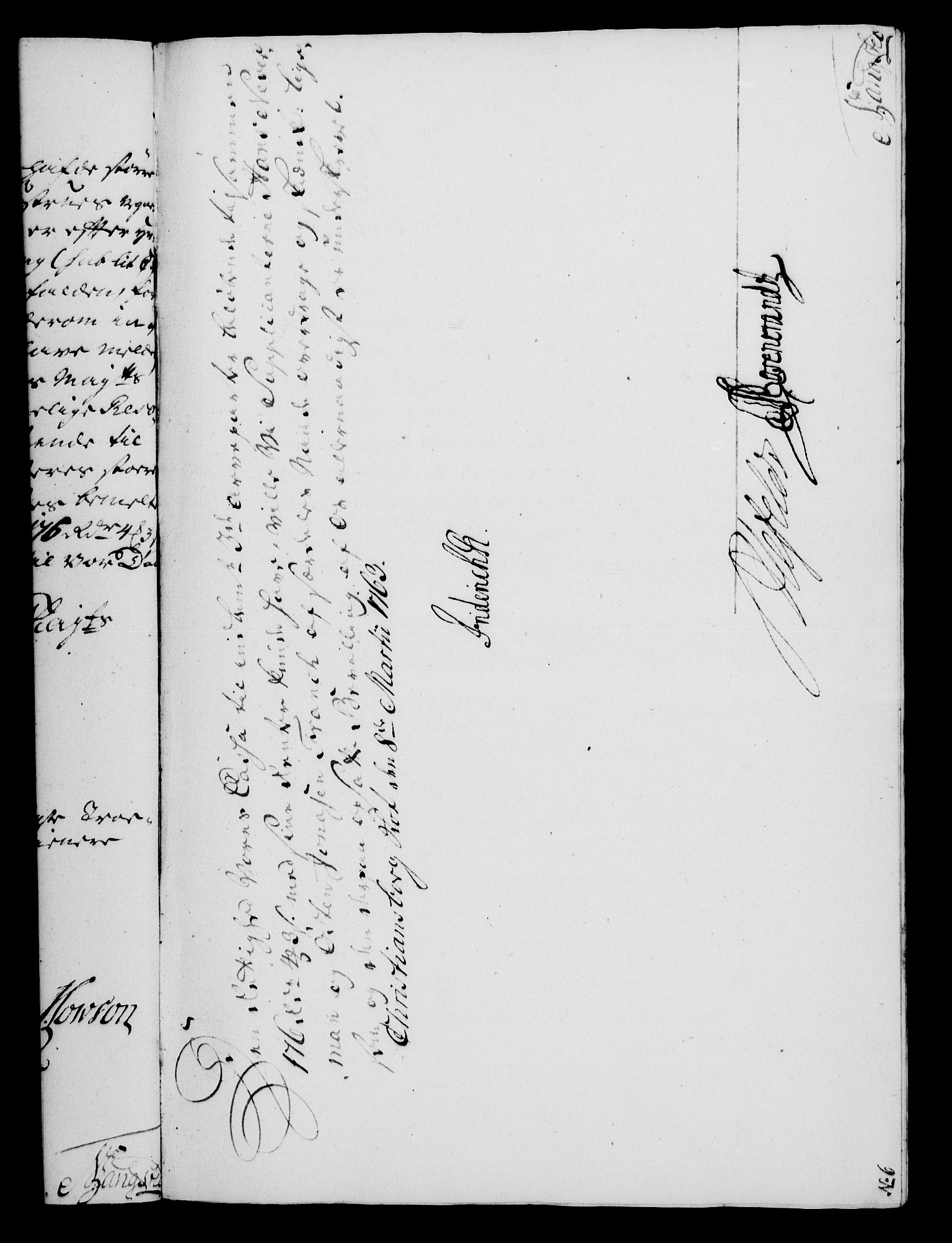 Rentekammeret, Kammerkanselliet, RA/EA-3111/G/Gf/Gfa/L0045: Norsk relasjons- og resolusjonsprotokoll (merket RK 52.45), 1763, p. 111
