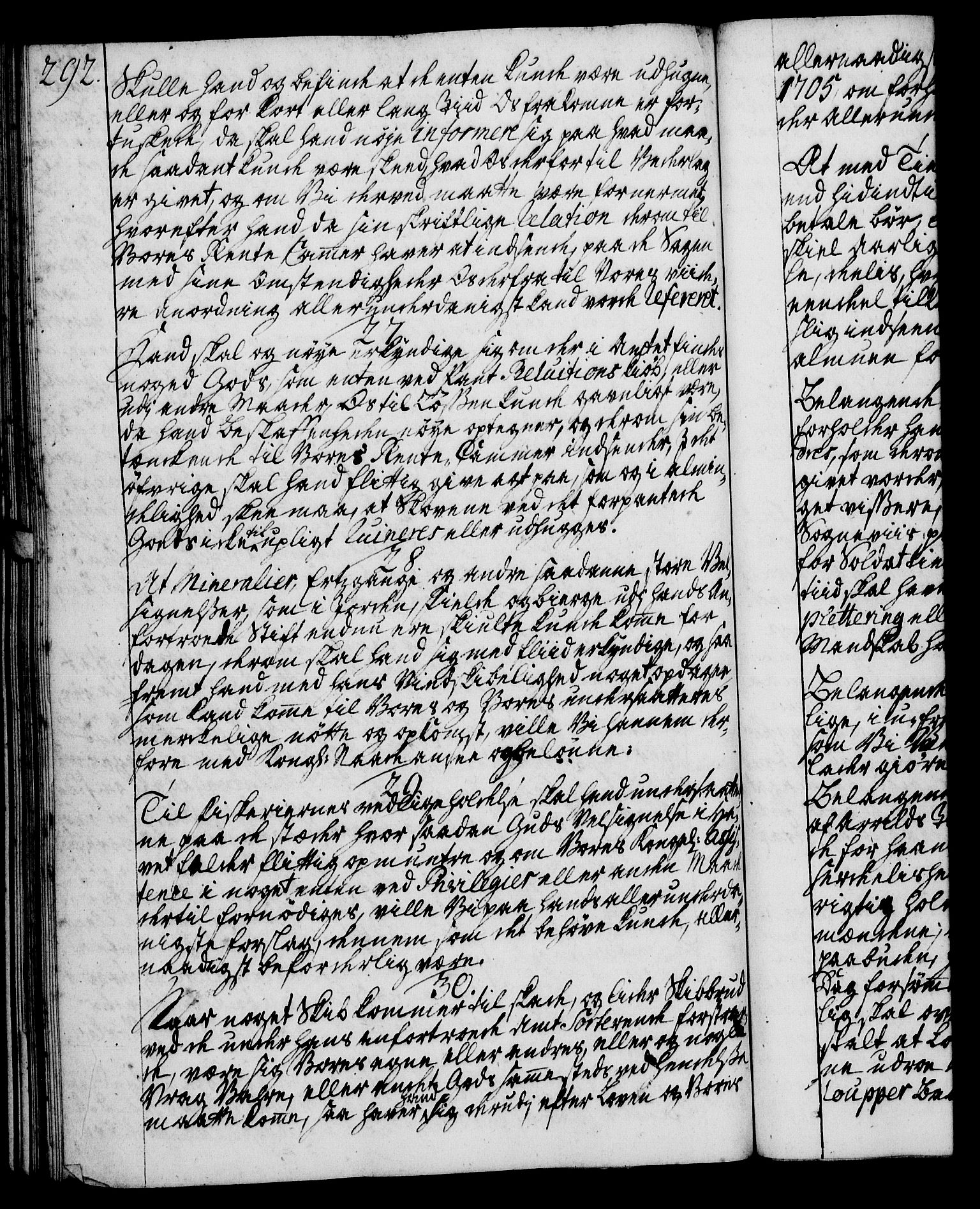Rentekammeret, Kammerkanselliet, RA/EA-3111/G/Gg/Ggi/L0002: Norsk instruksjonsprotokoll med register (merket RK 53.35), 1729-1751, p. 292