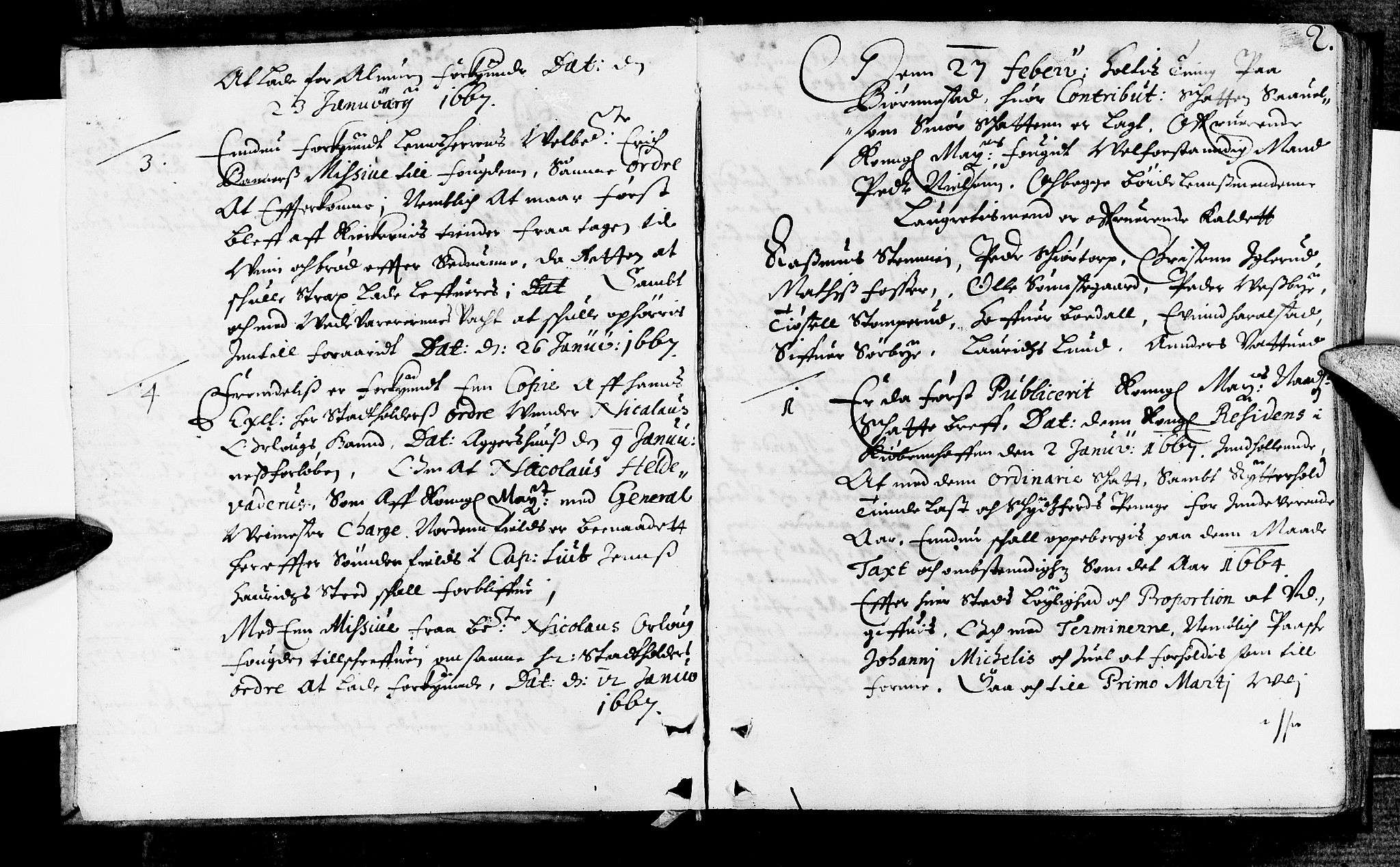 Rakkestad sorenskriveri, SAO/A-10686/F/Fb/L0003: Tingbøker, 1667, p. 1b-2a
