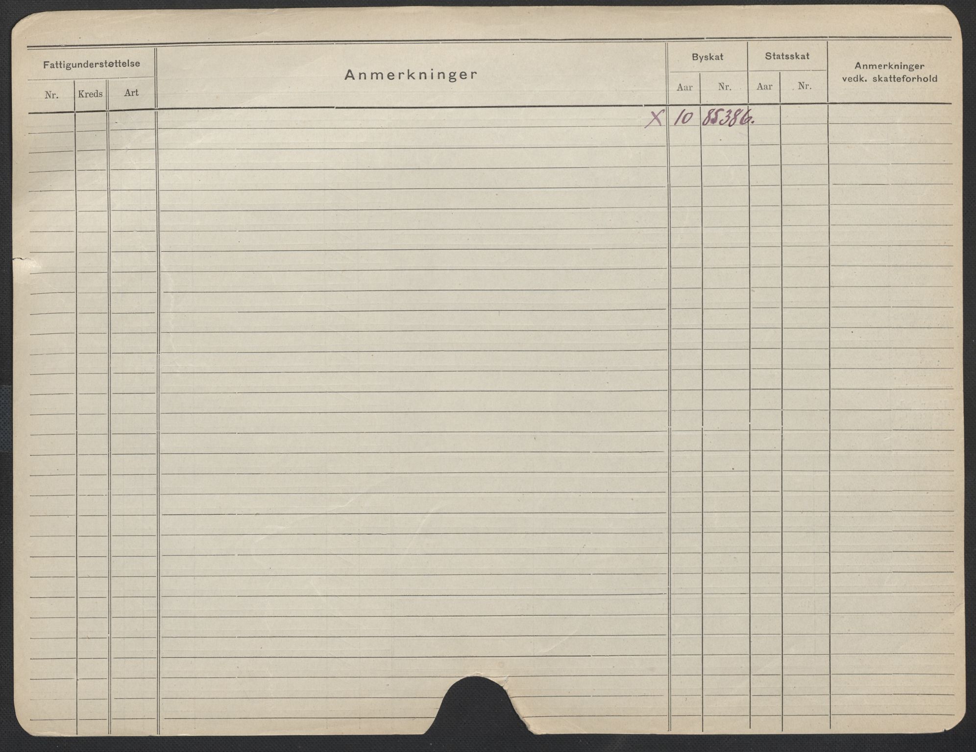 Oslo folkeregister, Registerkort, SAO/A-11715/F/Fa/Fac/L0011: Menn, 1906-1914, p. 900b