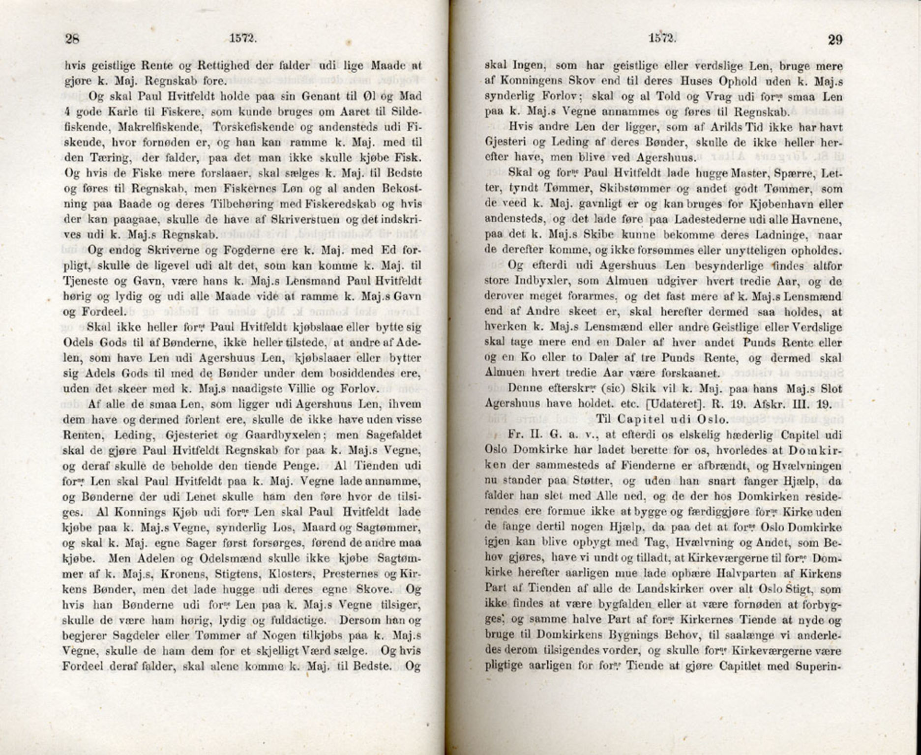 Publikasjoner utgitt av Det Norske Historiske Kildeskriftfond, PUBL/-/-/-: Norske Rigs-Registranter, bind 2, 1572-1588, p. 28-29