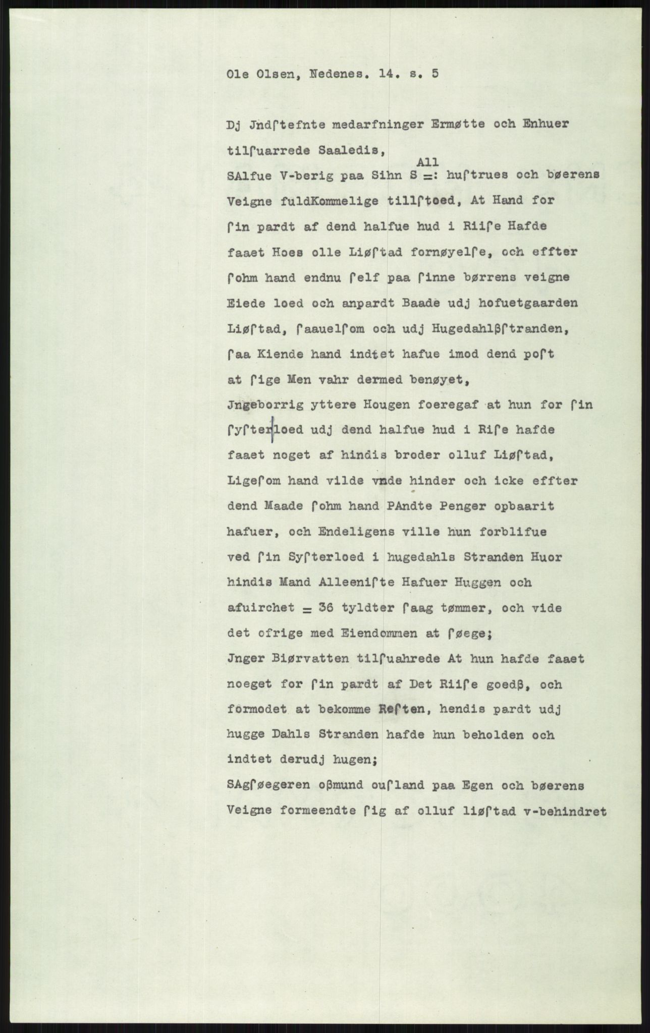 Samlinger til kildeutgivelse, Diplomavskriftsamlingen, AV/RA-EA-4053/H/Ha, p. 3022