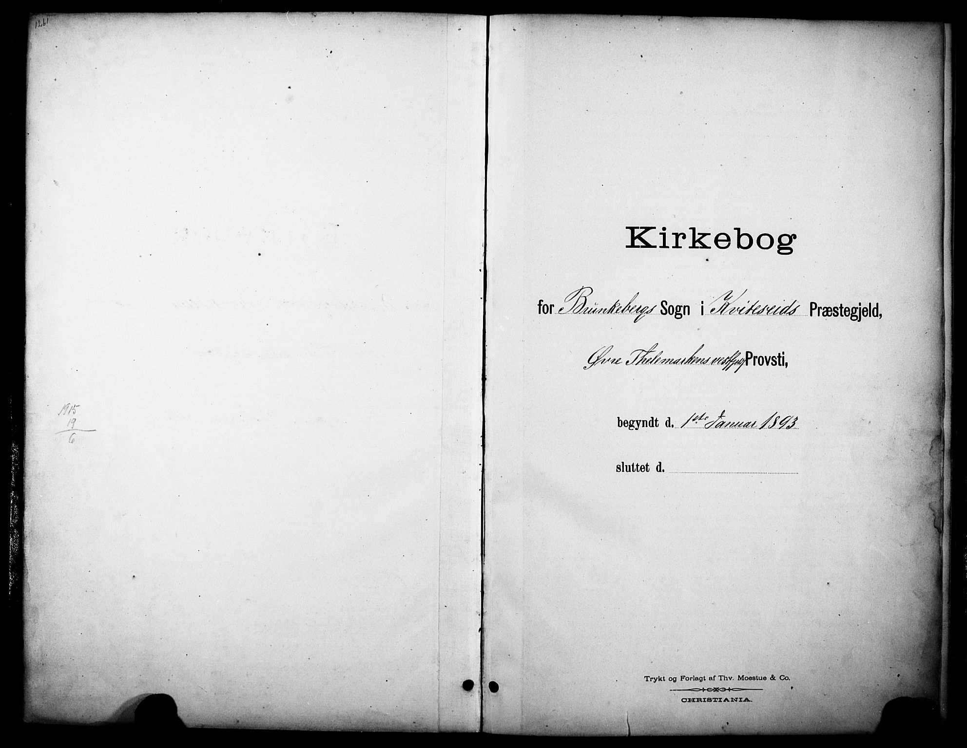 Kviteseid kirkebøker, AV/SAKO-A-276/G/Gb/L0003: Parish register (copy) no. II 3, 1893-1933