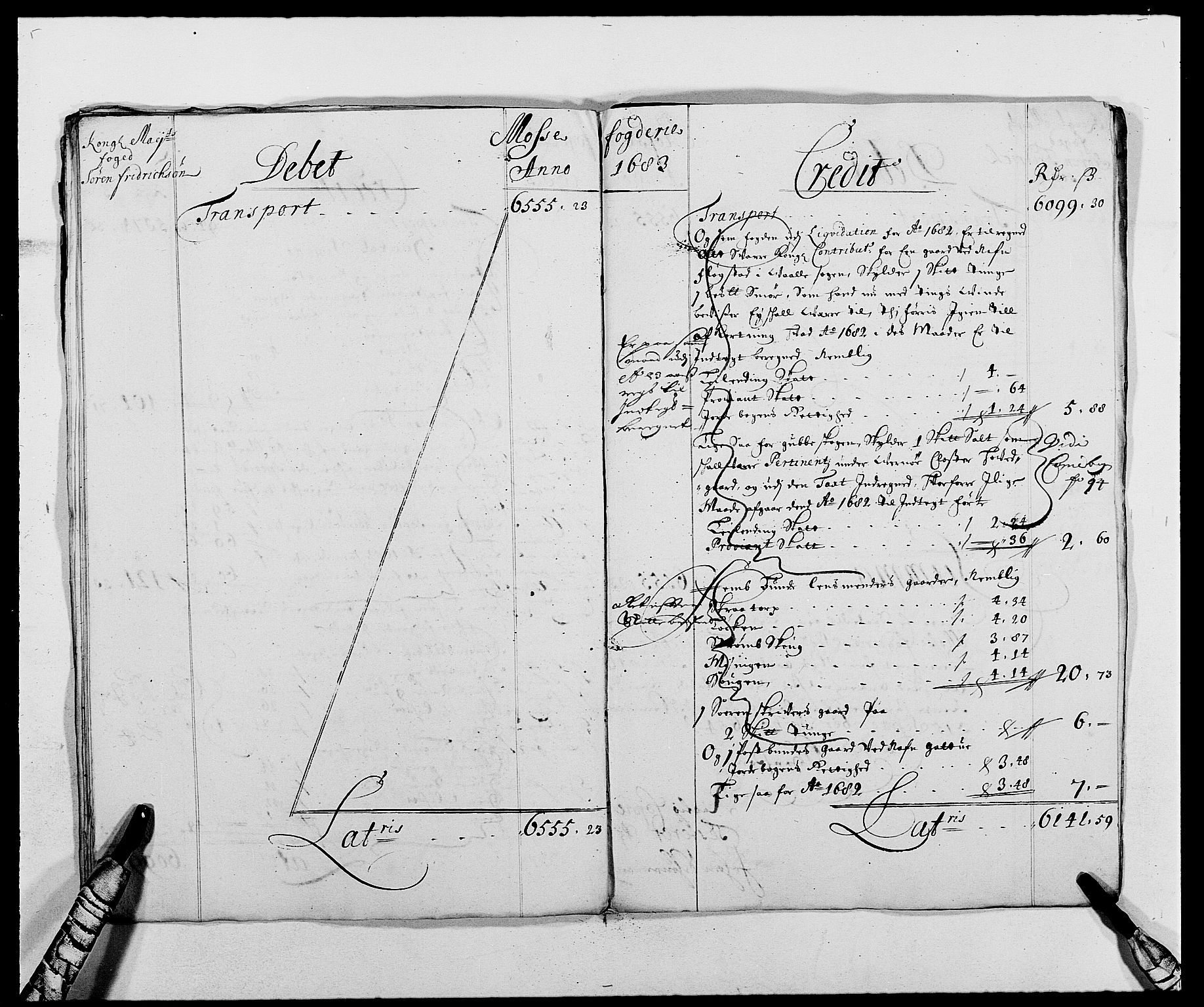 Rentekammeret inntil 1814, Reviderte regnskaper, Fogderegnskap, AV/RA-EA-4092/R02/L0104: Fogderegnskap Moss og Verne kloster, 1682-1684, p. 15