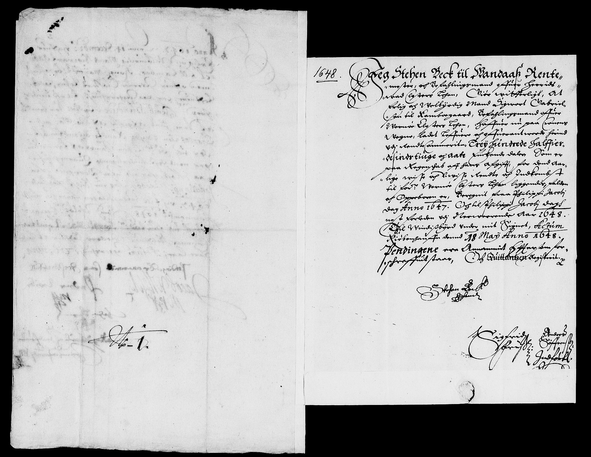 Rentekammeret inntil 1814, Reviderte regnskaper, Lensregnskaper, AV/RA-EA-5023/R/Rb/Rbg/L0008: Verne kloster len, 1618-1651