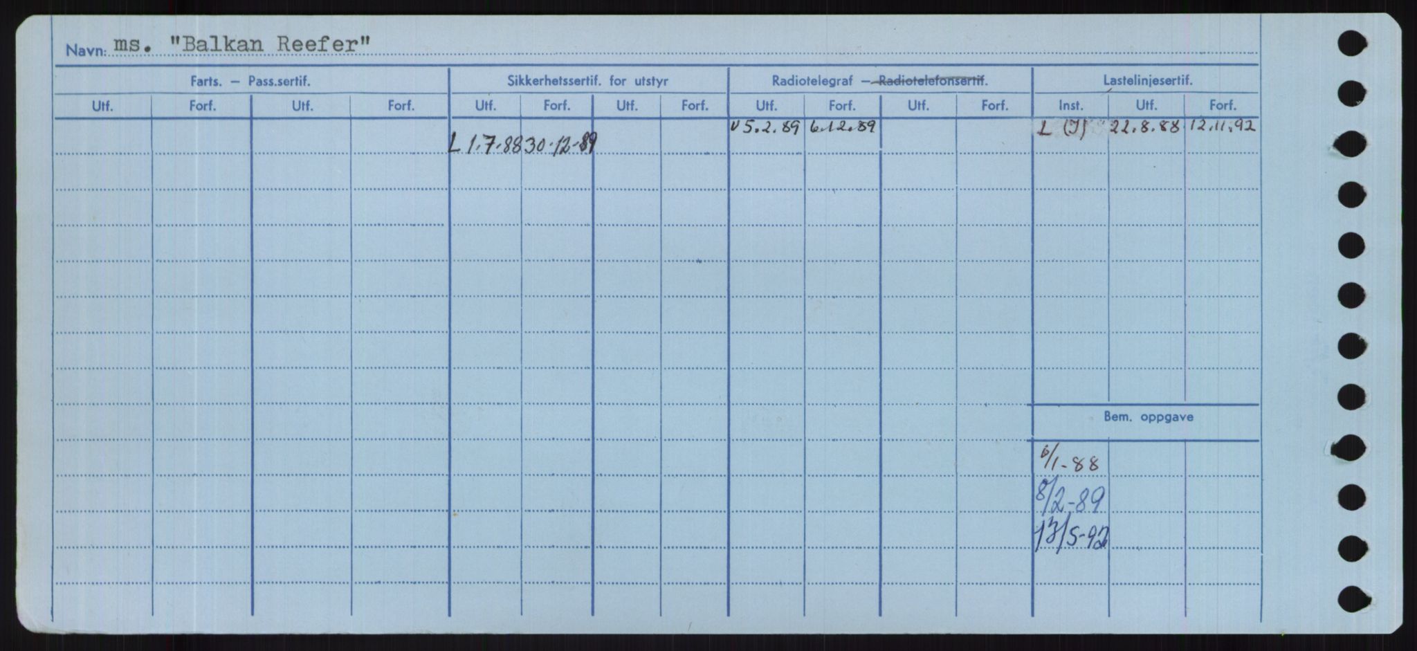 Sjøfartsdirektoratet med forløpere, Skipsmålingen, AV/RA-S-1627/H/Hd/L0003: Fartøy, B-Bev, p. 156