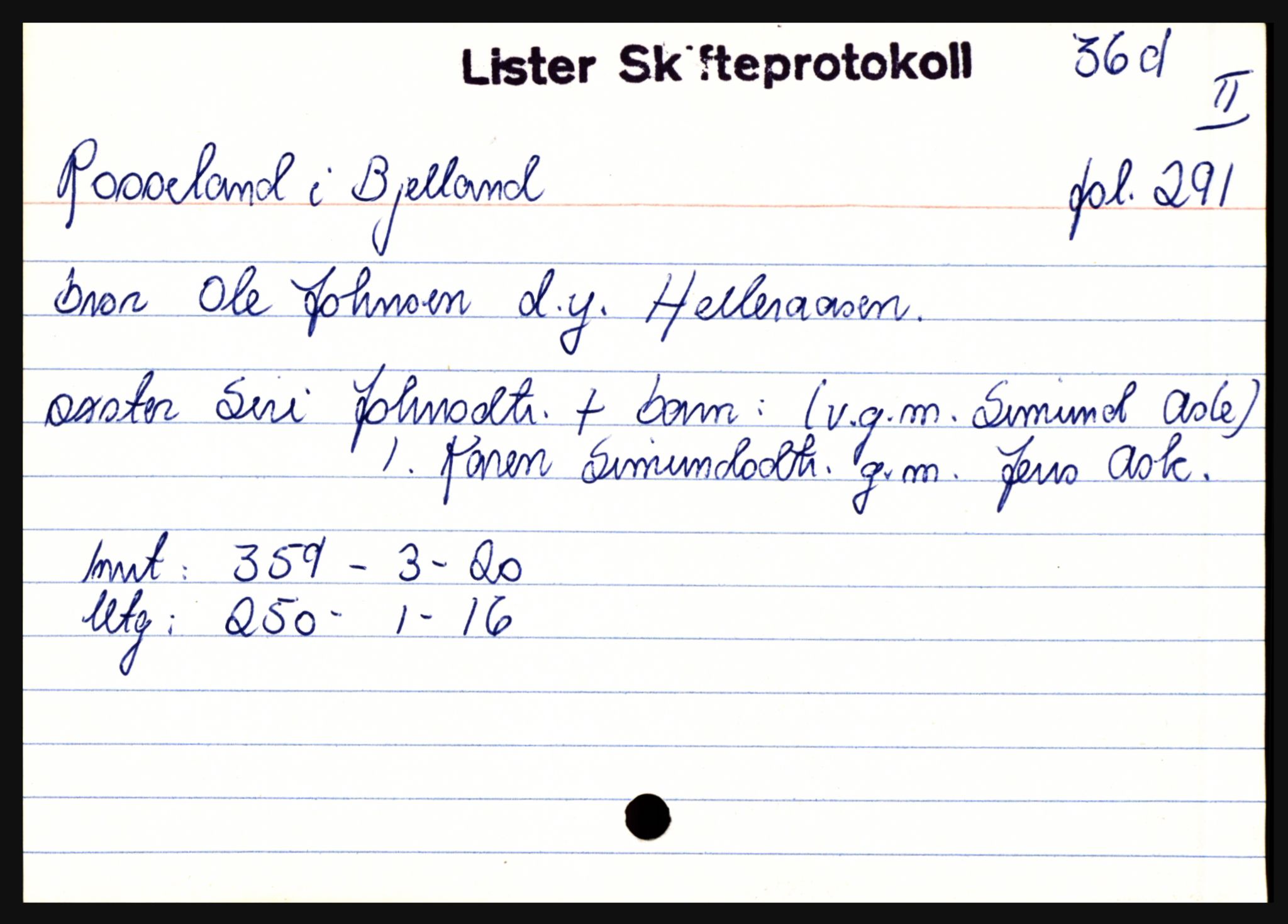 Lister sorenskriveri, AV/SAK-1221-0003/H, p. 30499