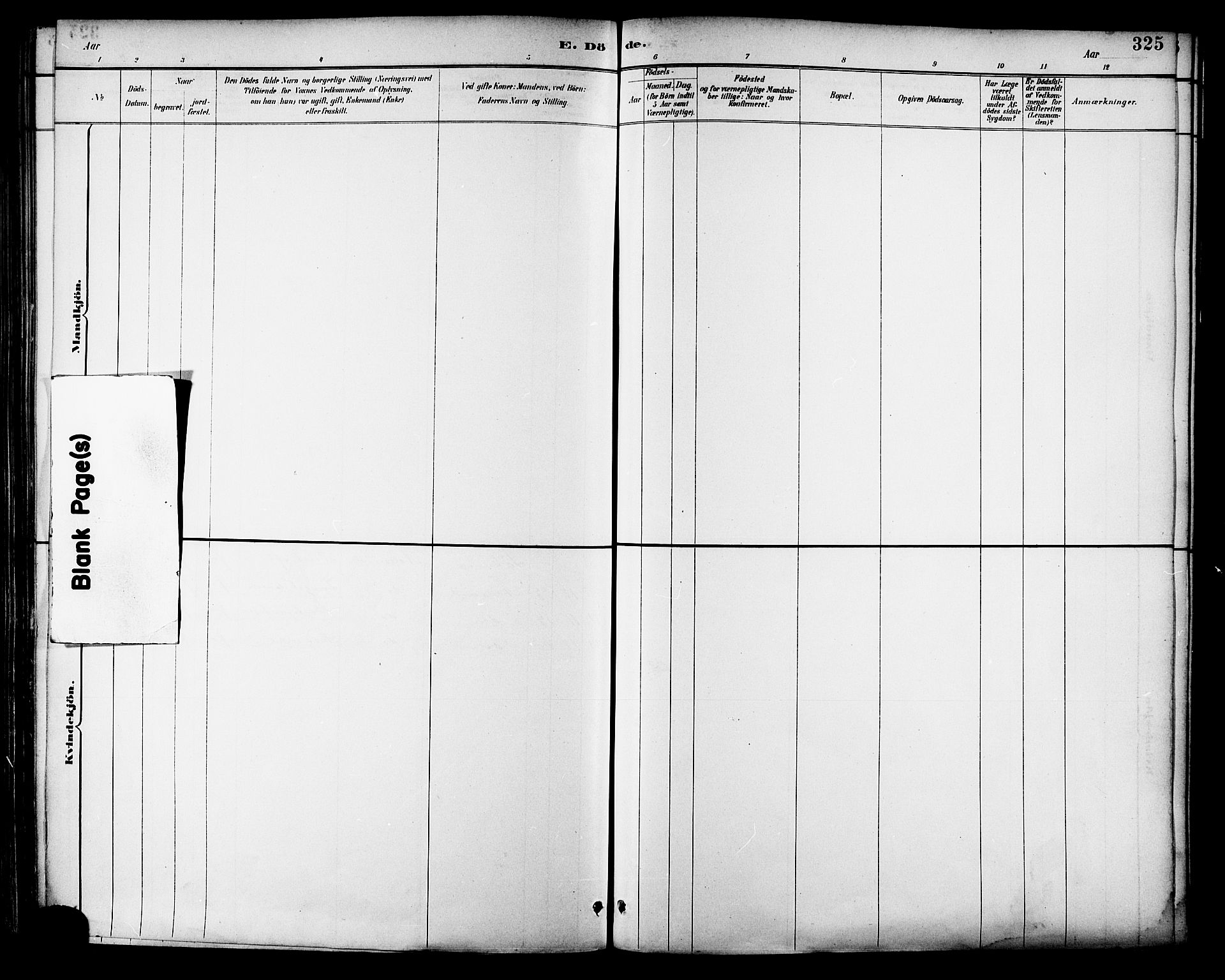 Ministerialprotokoller, klokkerbøker og fødselsregistre - Møre og Romsdal, AV/SAT-A-1454/529/L0455: Parish register (official) no. 529A05, 1885-1893, p. 325