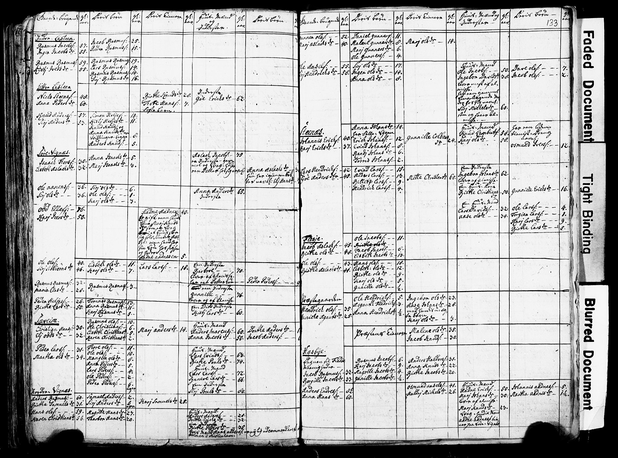 Fylkesmannen i Rogaland, SAST/A-101928/99/3/325/325CA/L0016: SJELEREGISTER RYFYLKE PRESTEGJELD, 1758, p. 133