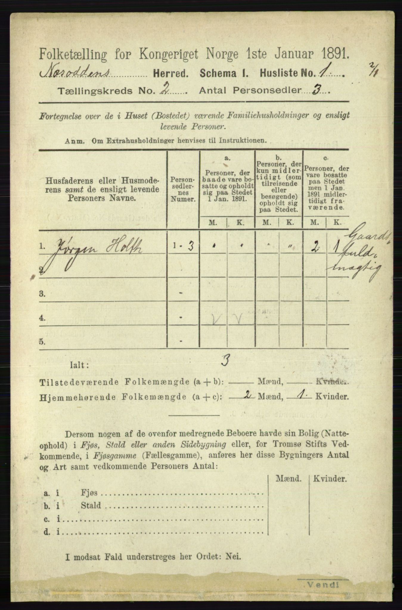 RA, 1891 census for 0216 Nesodden, 1891, p. 386