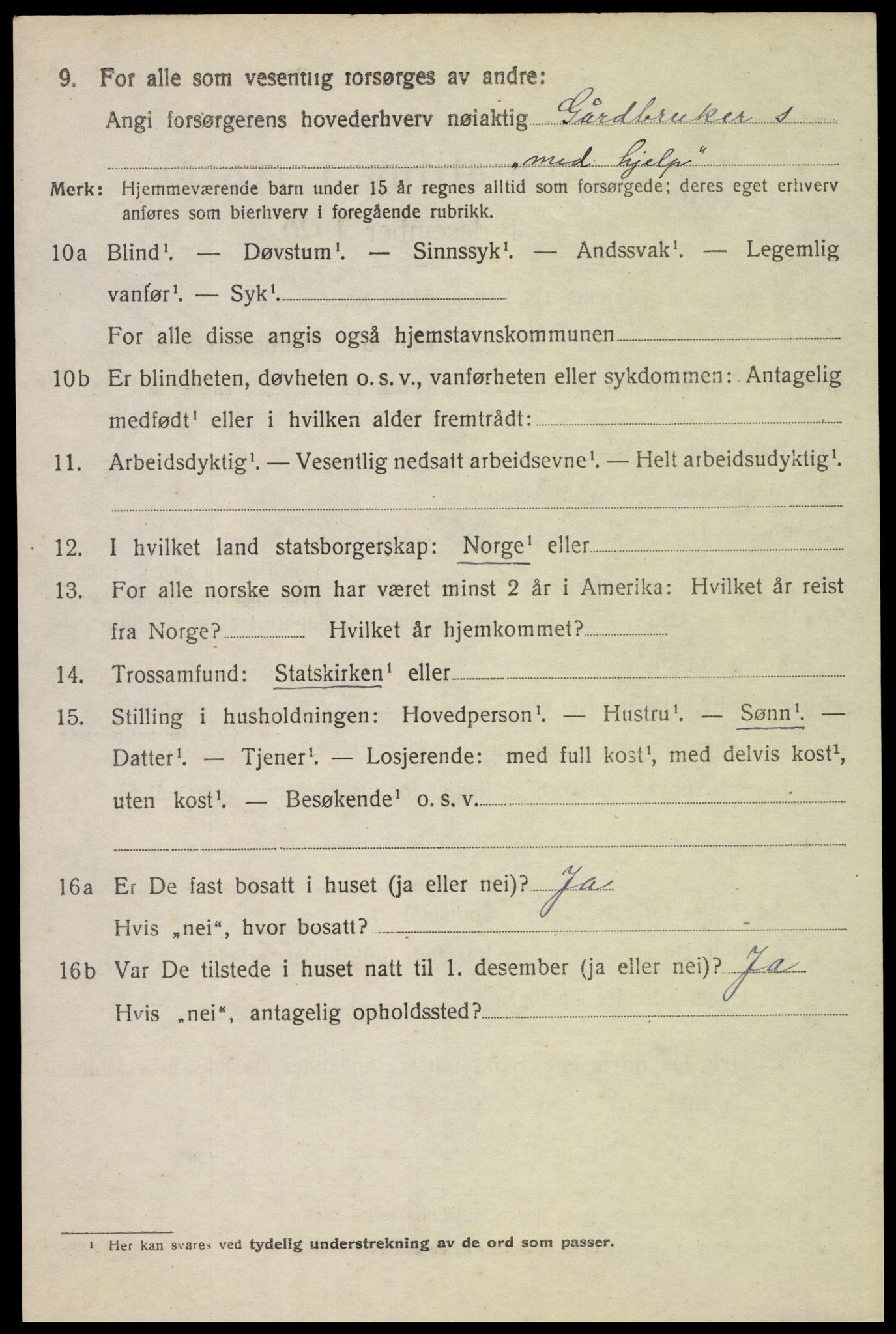 SAH, 1920 census for Sør-Odal, 1920, p. 12938