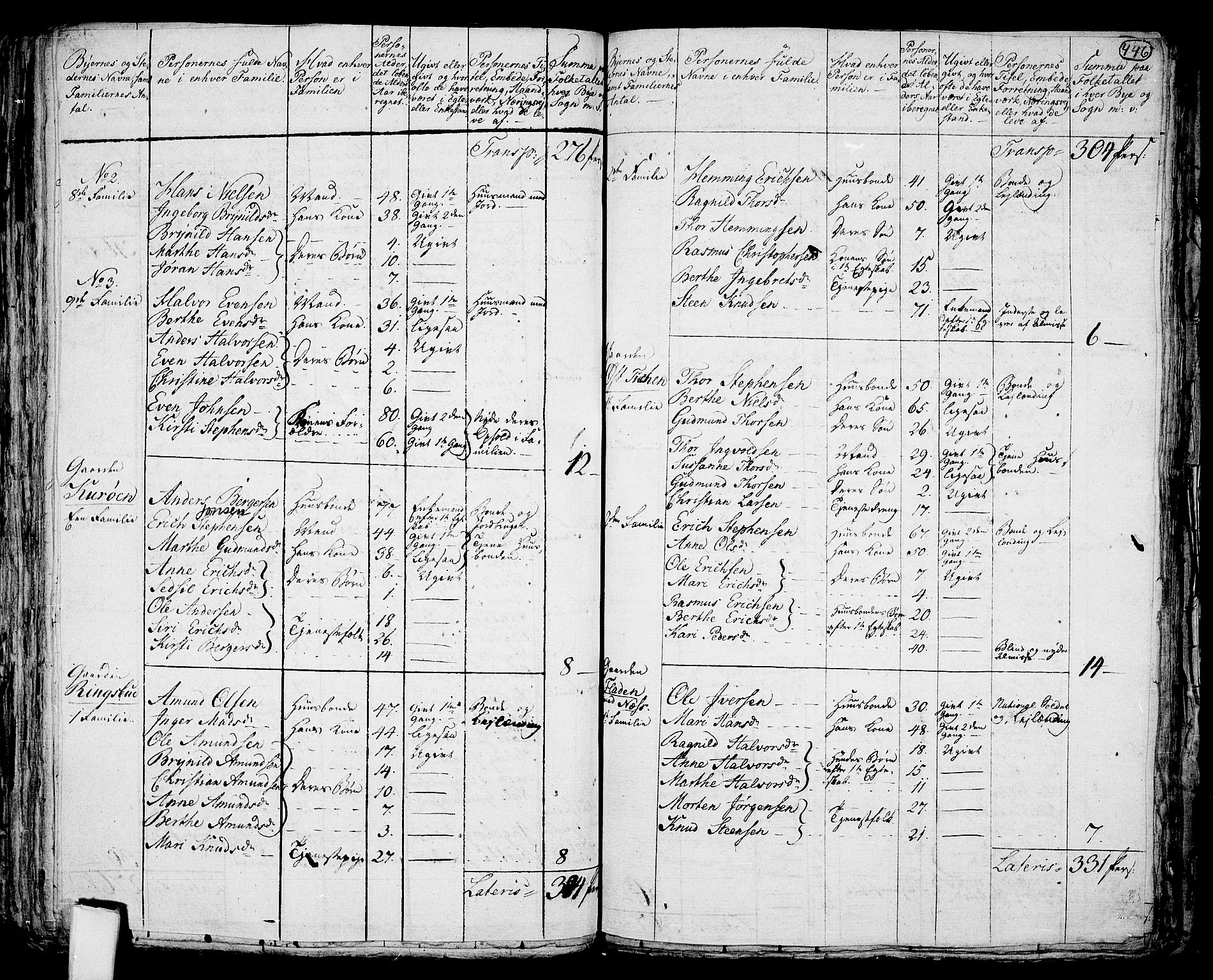 RA, 1801 census for 0120P Rødenes, 1801, p. 445b-446a